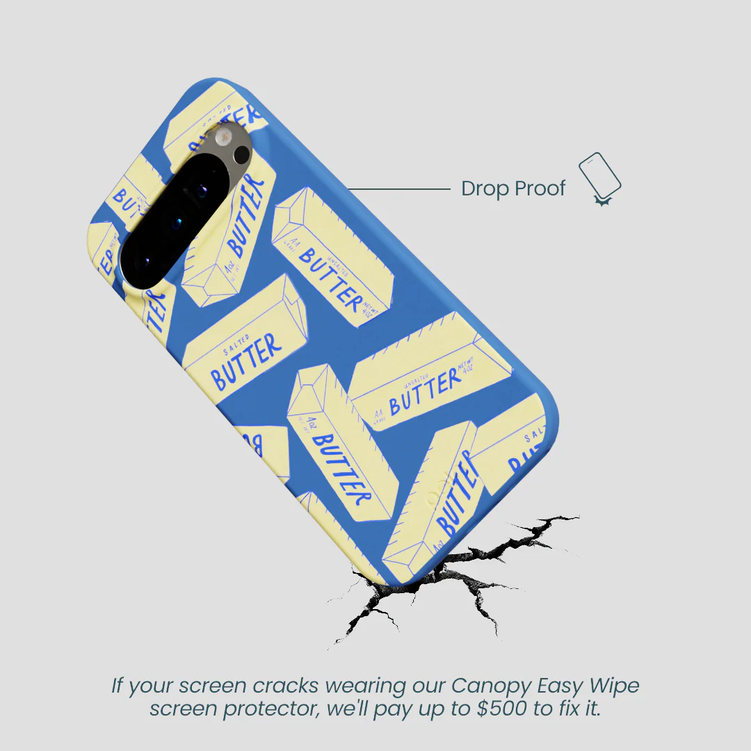 Electric Blue Butter Love Google Pixel 9/9 Pro Case - Image 5