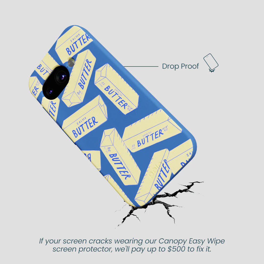Electric Blue Butter Love Google Pixel 9a Case - Image 5