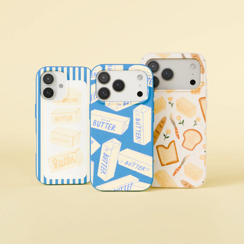 Electric Blue Butter Love iPhone 12 Pro Max Case - Image 6