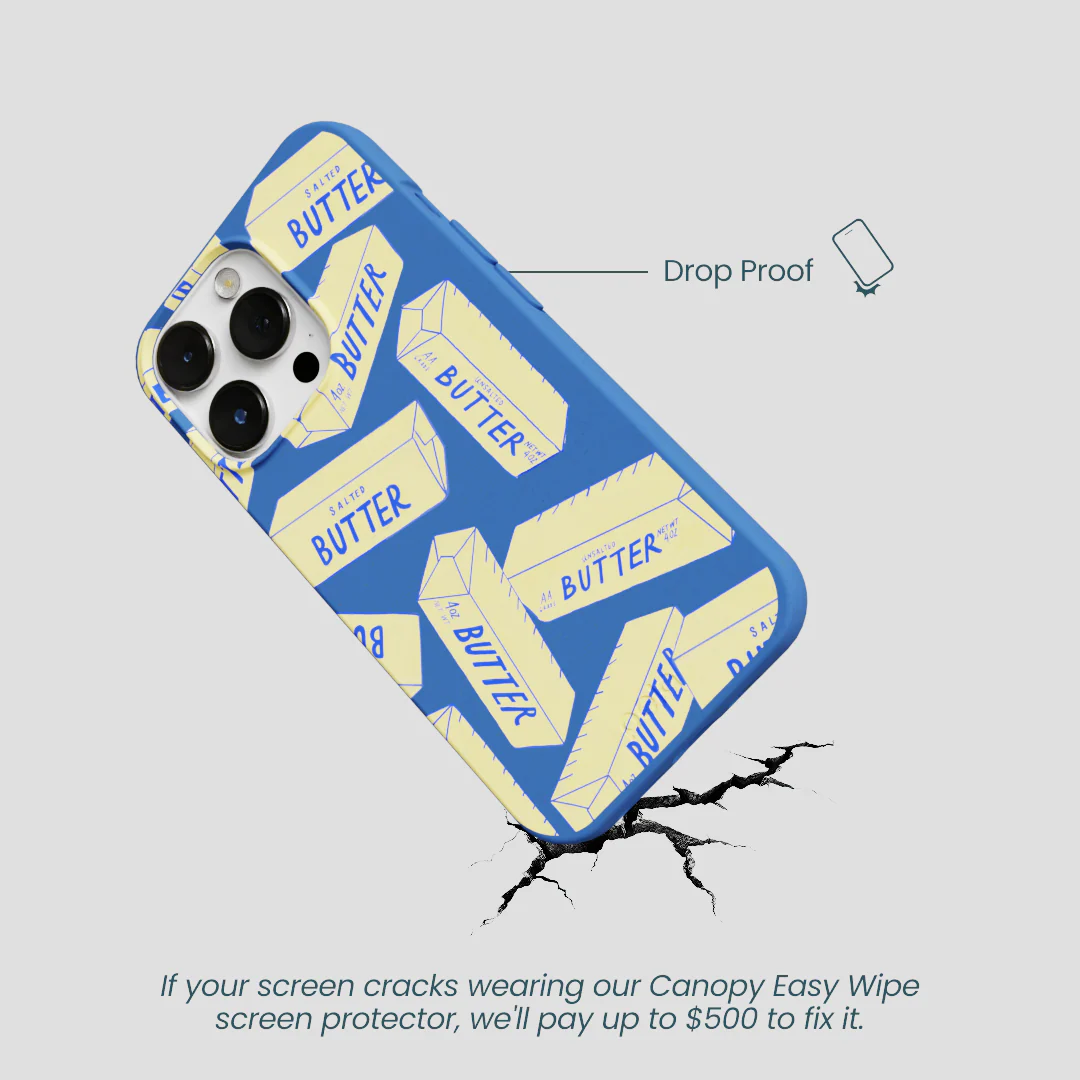 Electric Blue Butter Love iPhone 13 Pro Case - Image 5
