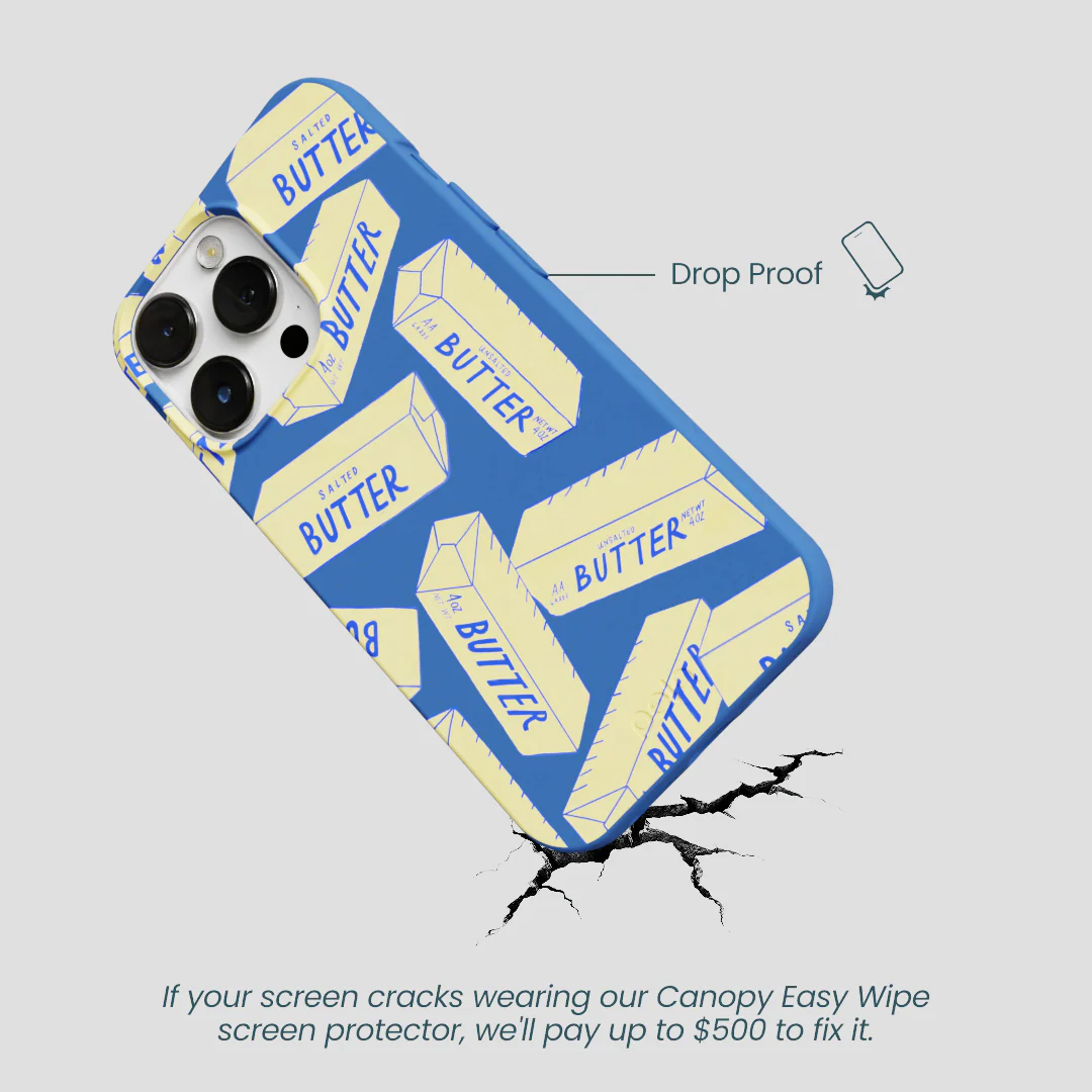Electric Blue Butter Love iPhone 13 Pro Max Case - Image 5