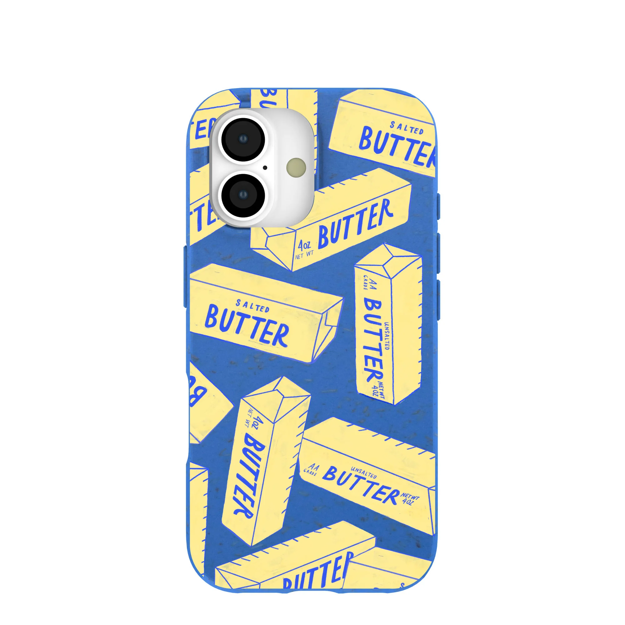 Electric Blue Butter Love iPhone 17 Case