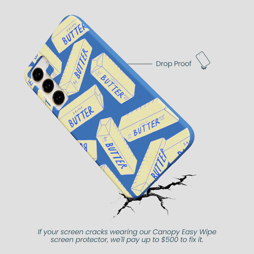 Electric Blue Butter Love Samsung Galaxy S24+(Plus) Case - Image 5