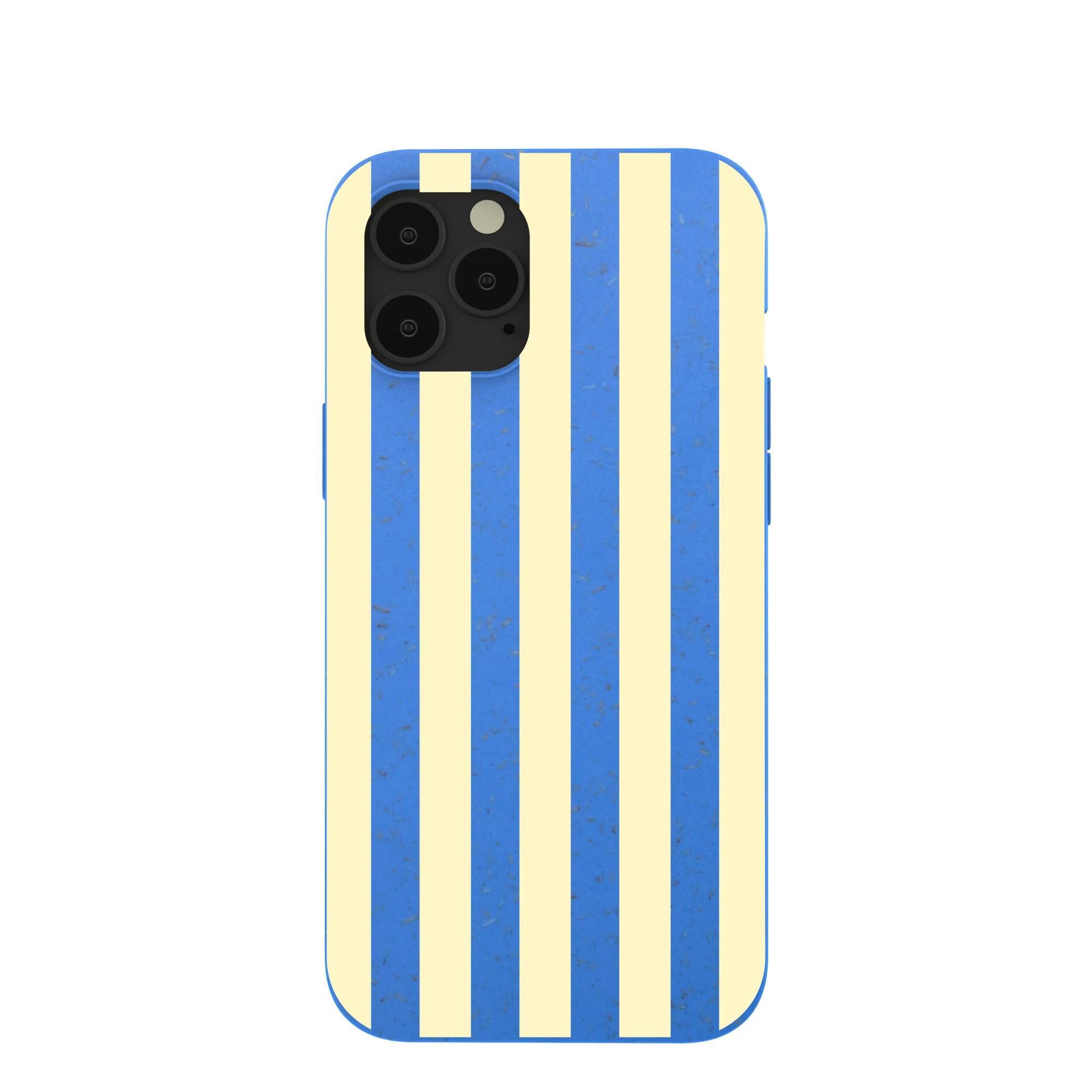 Electric Blue Butter Stripes iPhone 12 Pro Max Case