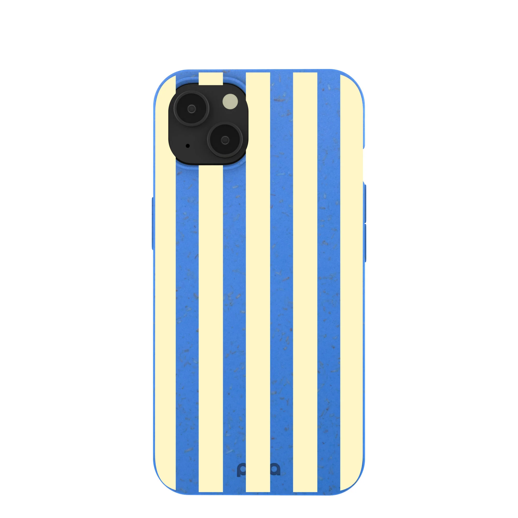 Electric Blue Butter Stripes iPhone 13 Case