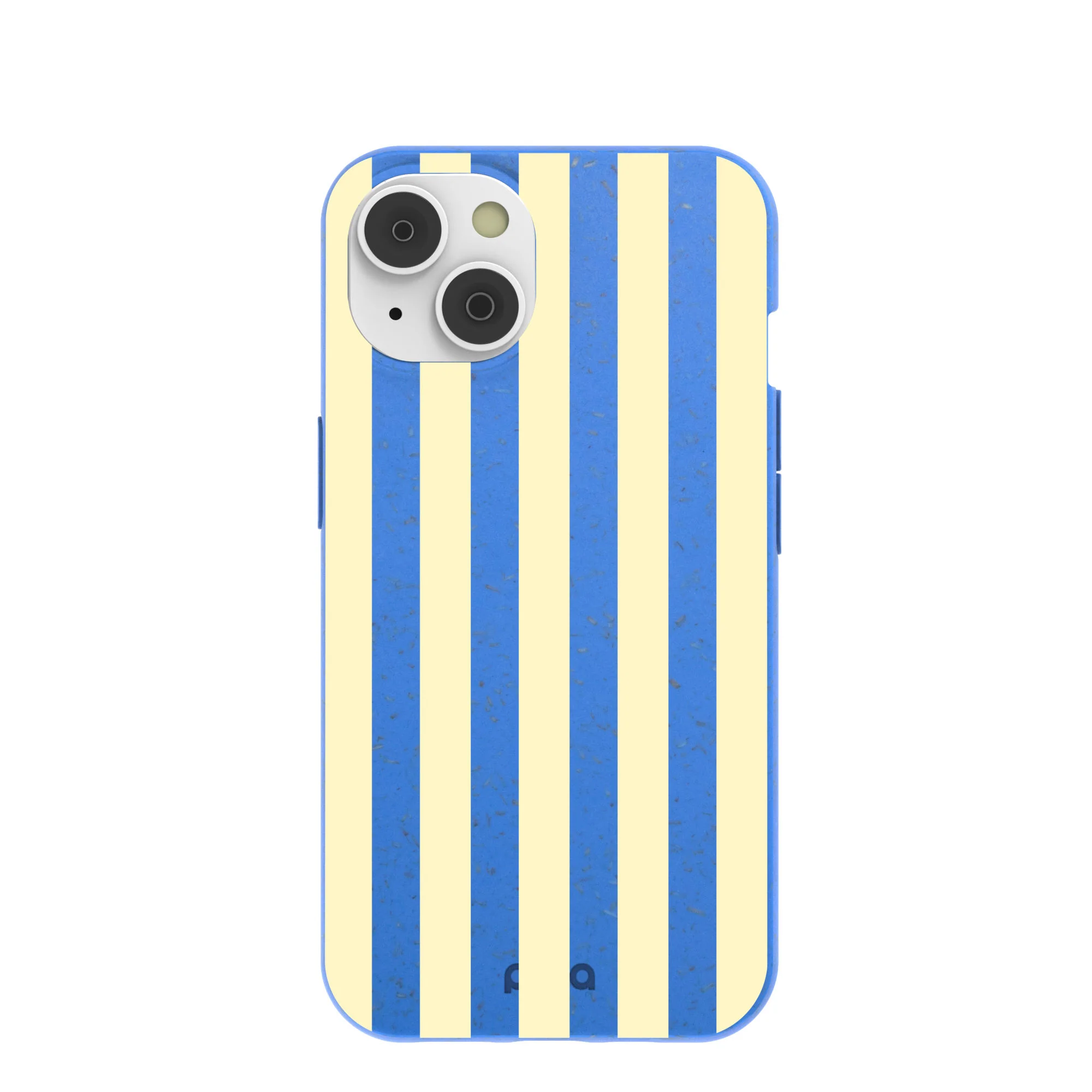 Electric Blue Butter Stripes iPhone 14 Case
