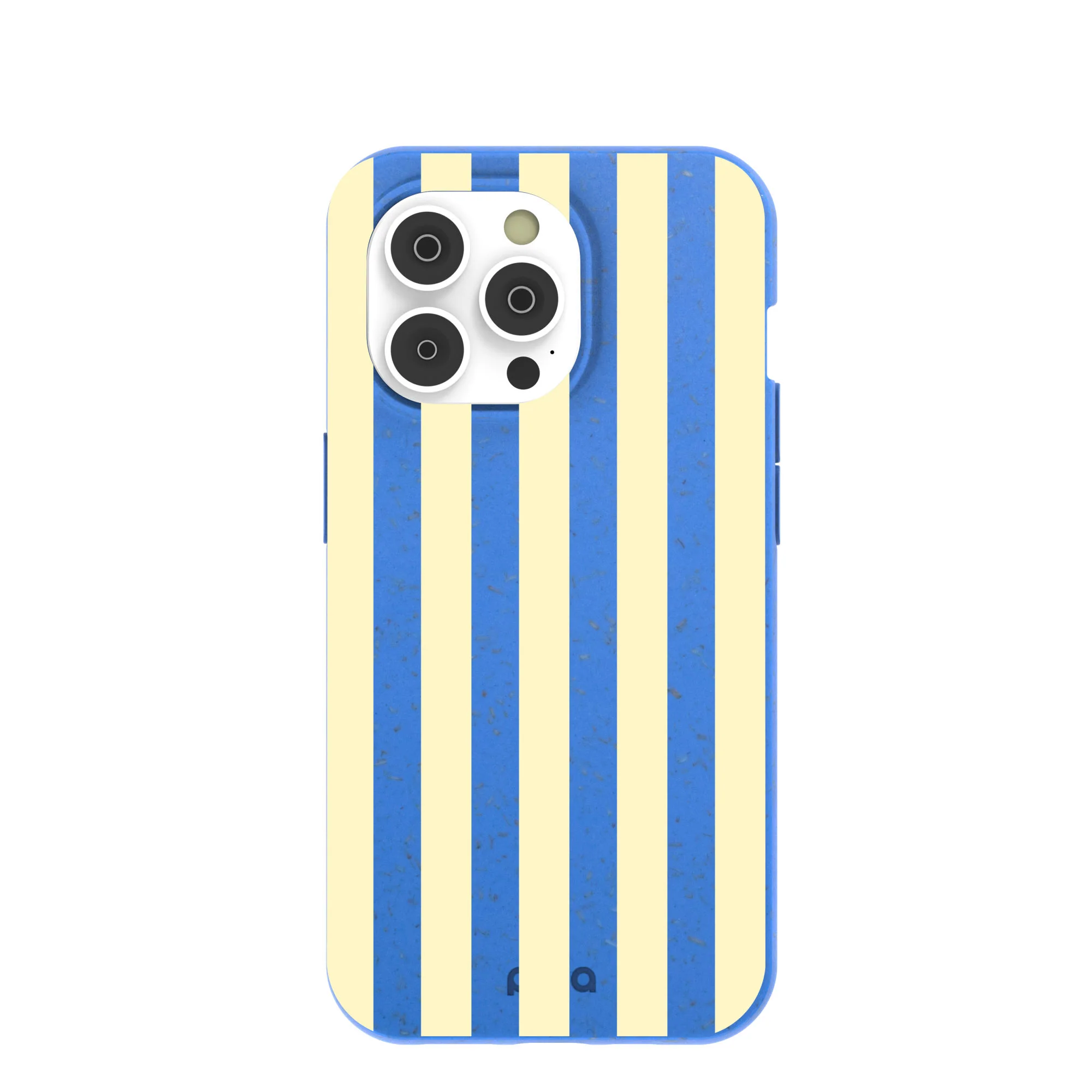 Electric Blue Butter Stripes iPhone 14 Pro Case