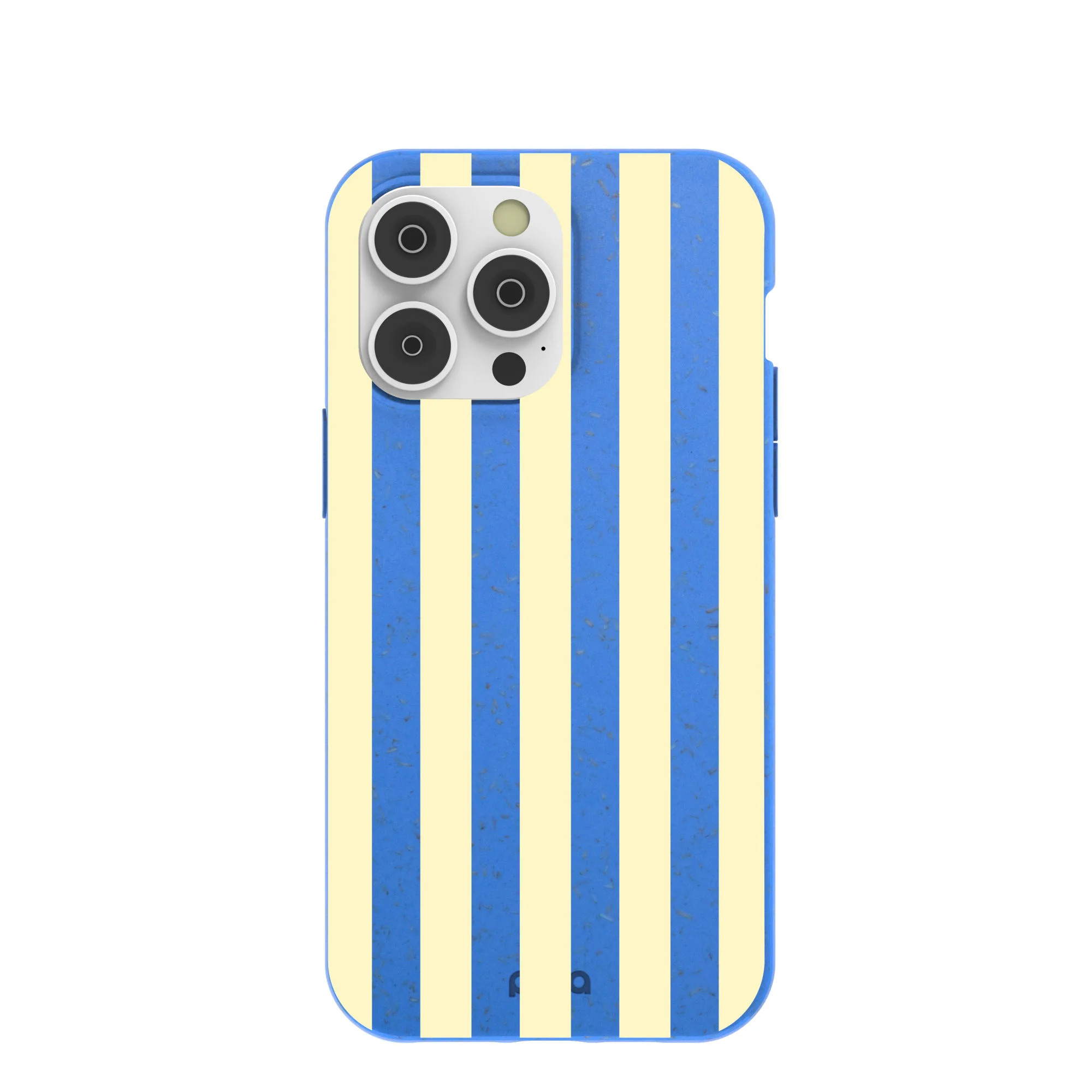 Electric Blue Butter Stripes iPhone 14 Pro Max Case