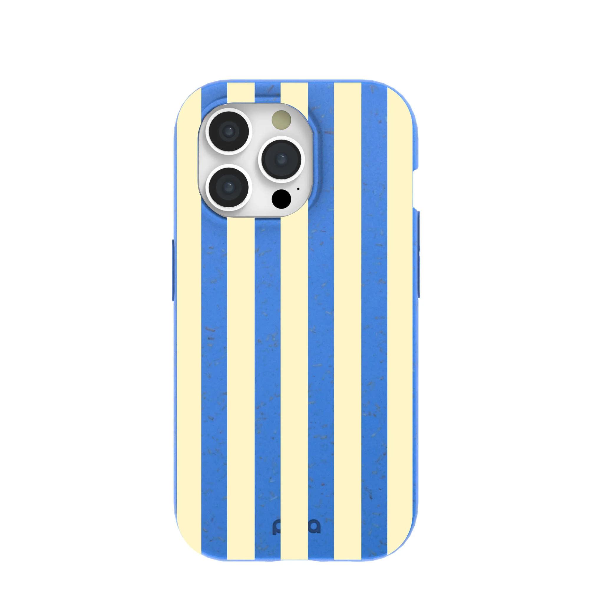 Electric Blue Butter Stripes iPhone 15 Pro Case