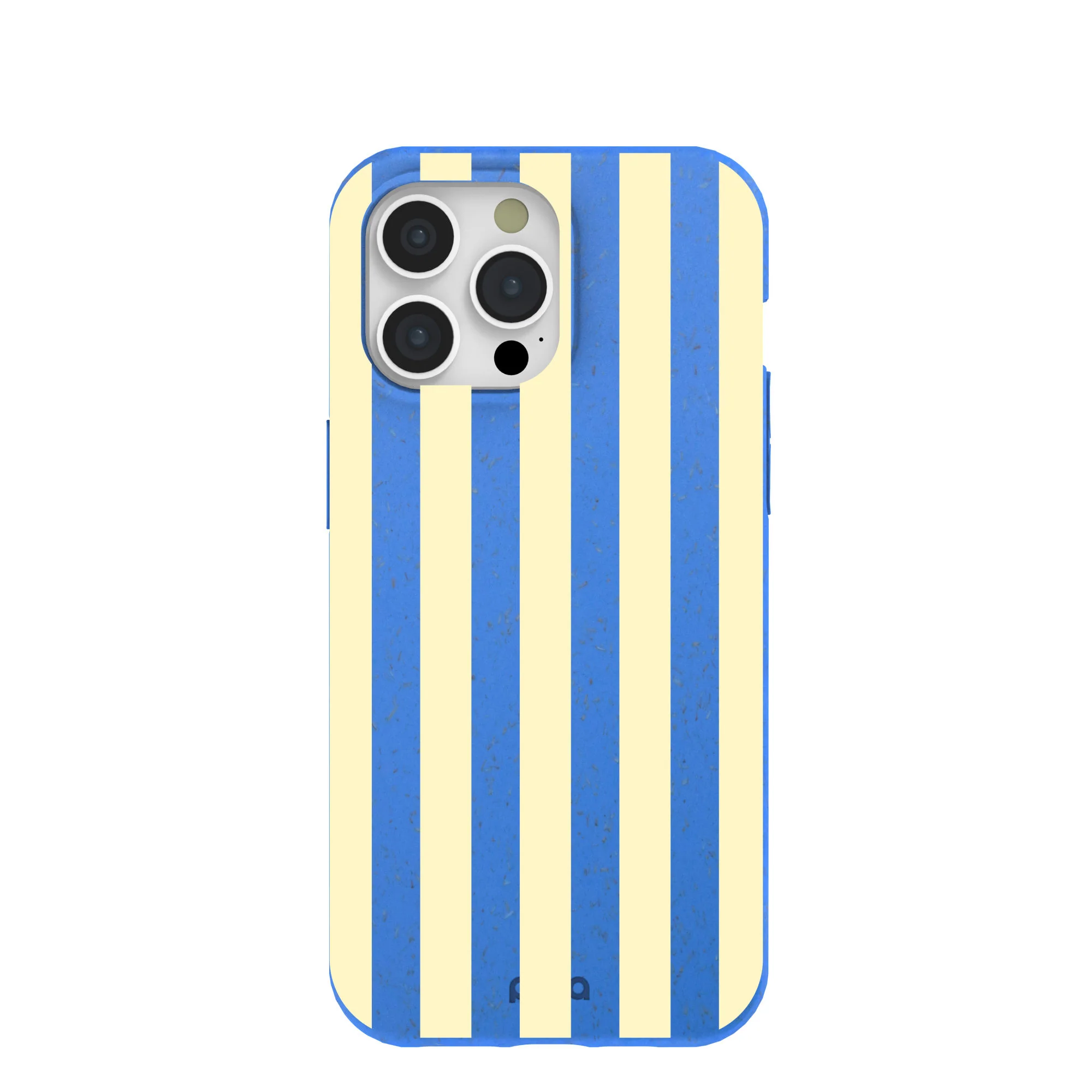 Electric Blue Butter Stripes iPhone 15 Pro Max Case
