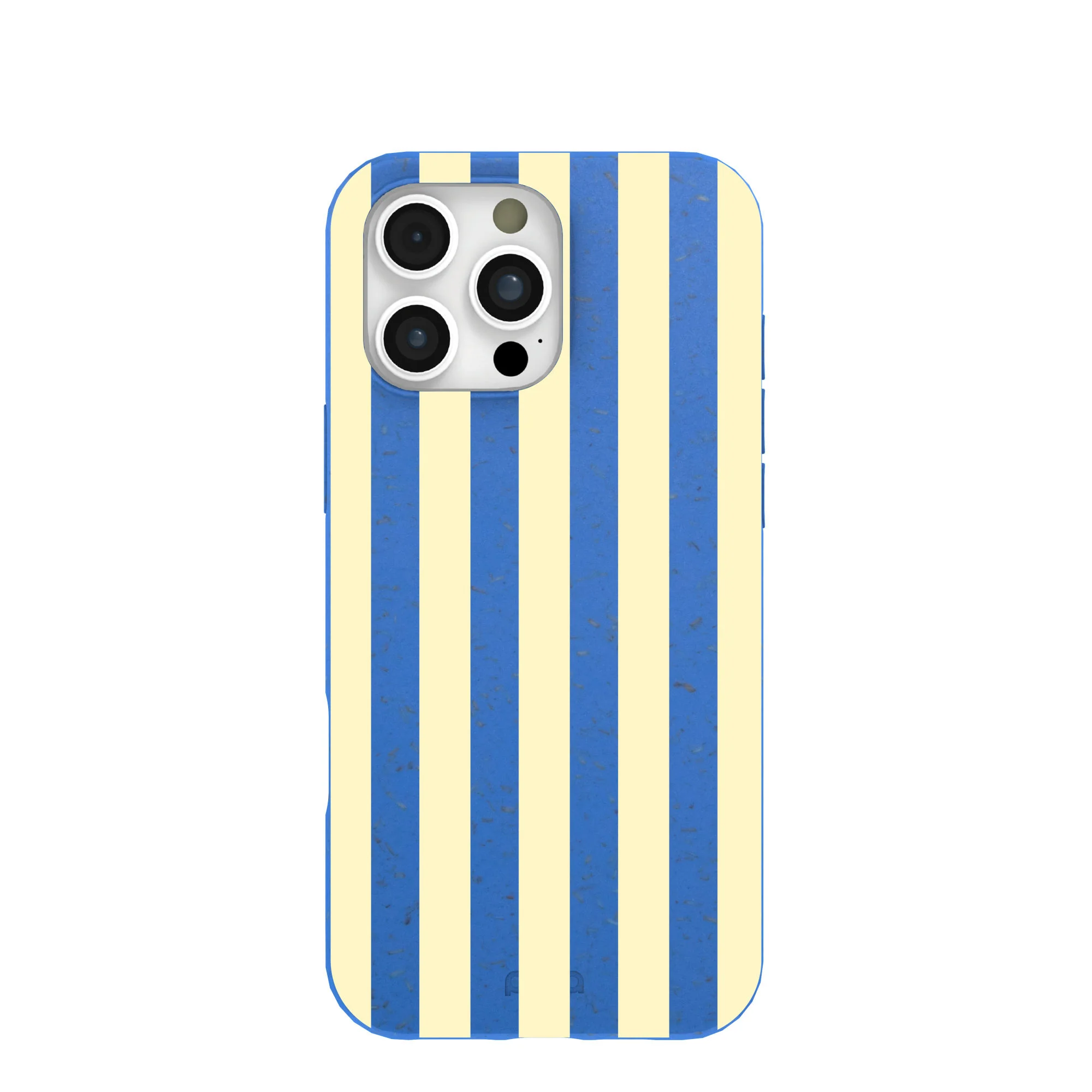 Electric Blue Butter Stripes iPhone 16 Pro Max Case