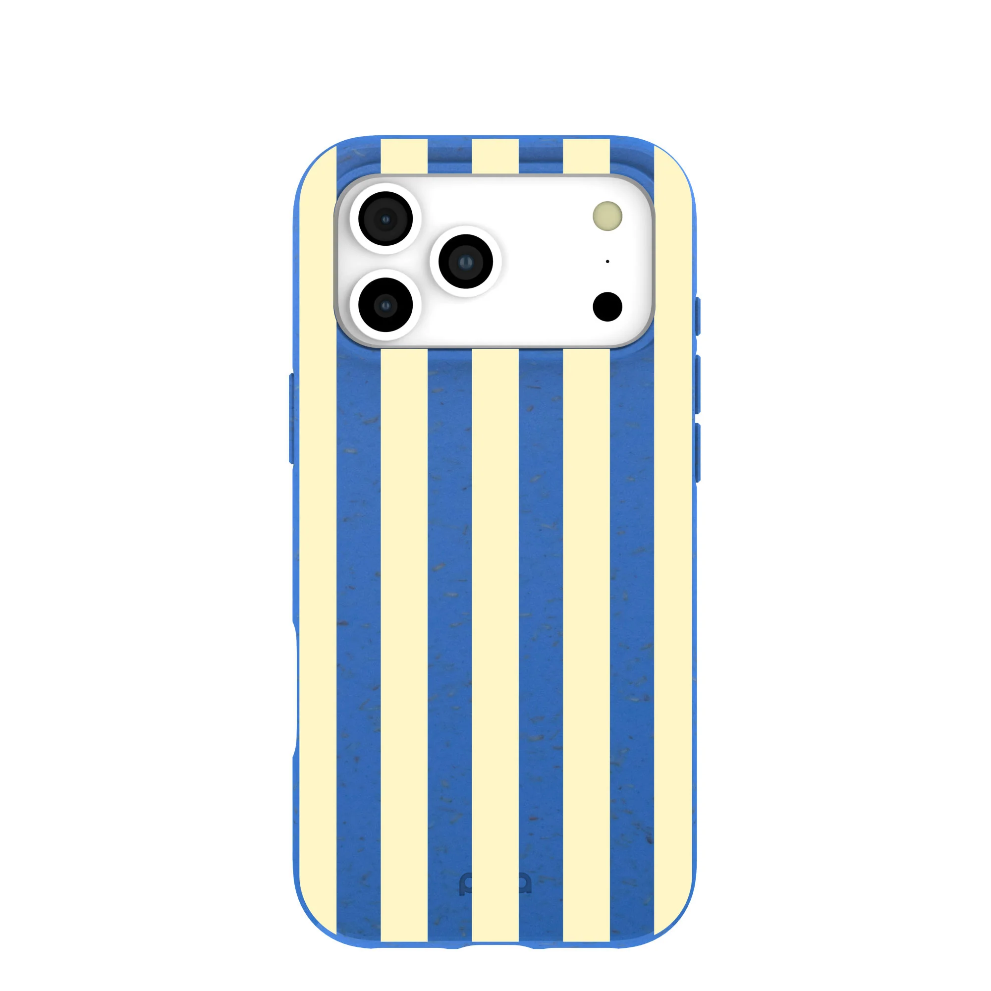 Electric Blue Butter Stripes iPhone 17 Pro Max Case