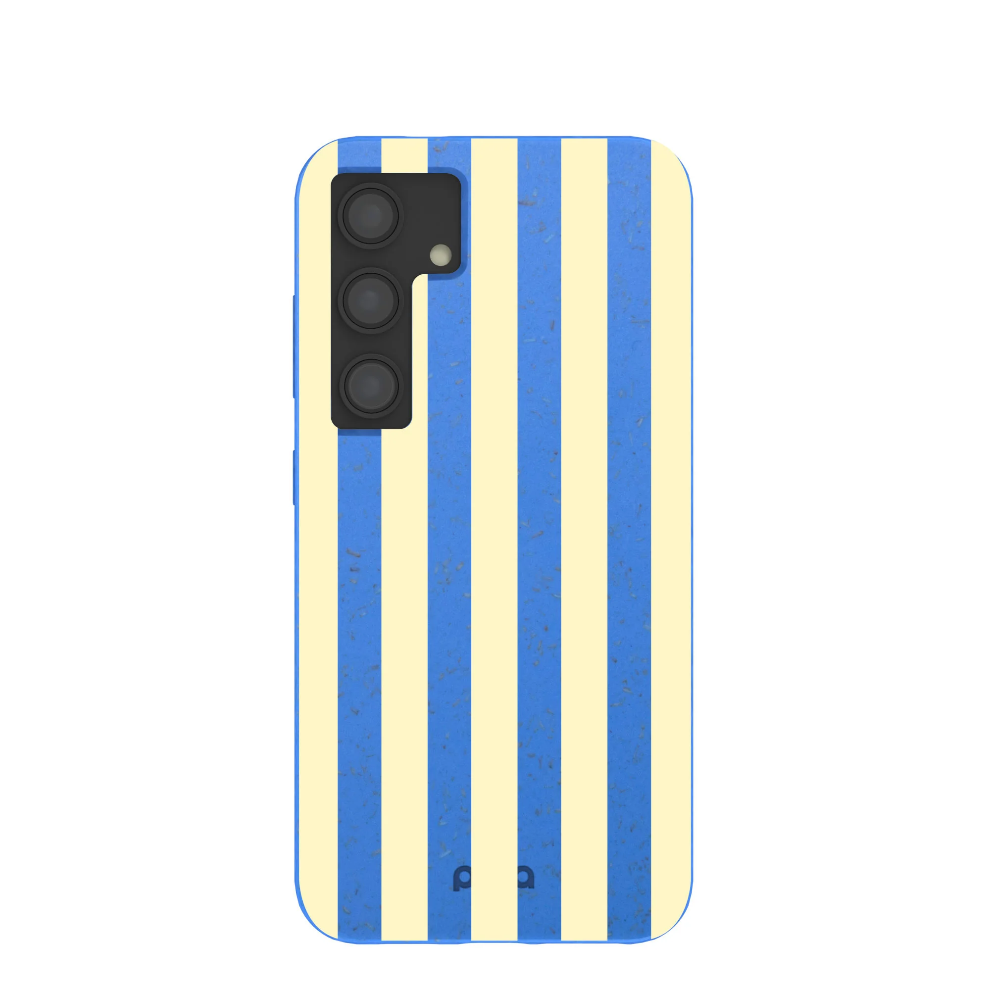 Electric Blue Butter Stripes Samsung Galaxy S24 Case