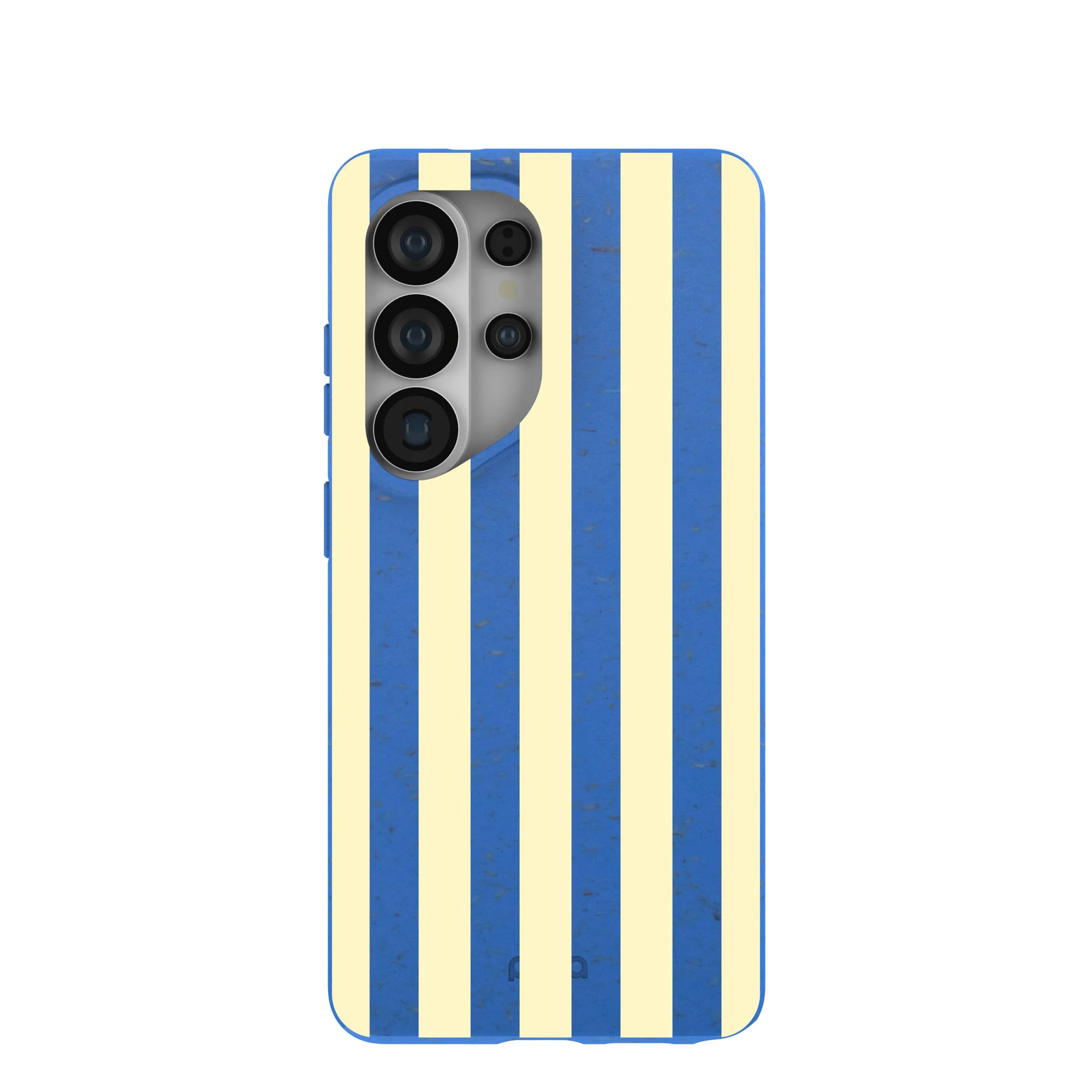Electric Blue Butter Stripes Samsung Galaxy S26 Ultra Case