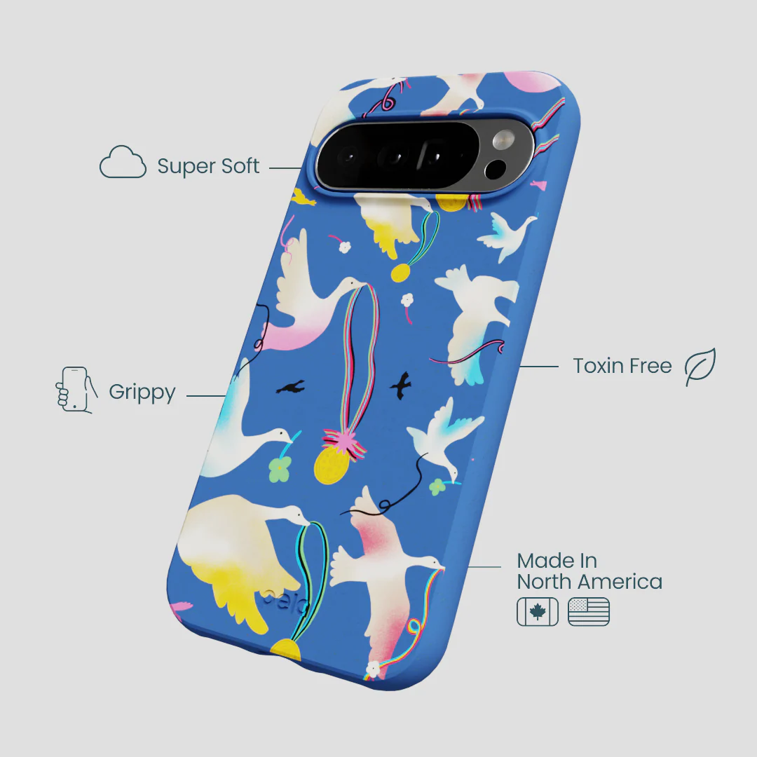 Electric Blue Calm Ascent Google Pixel 10 Pro XL Case - Image 3