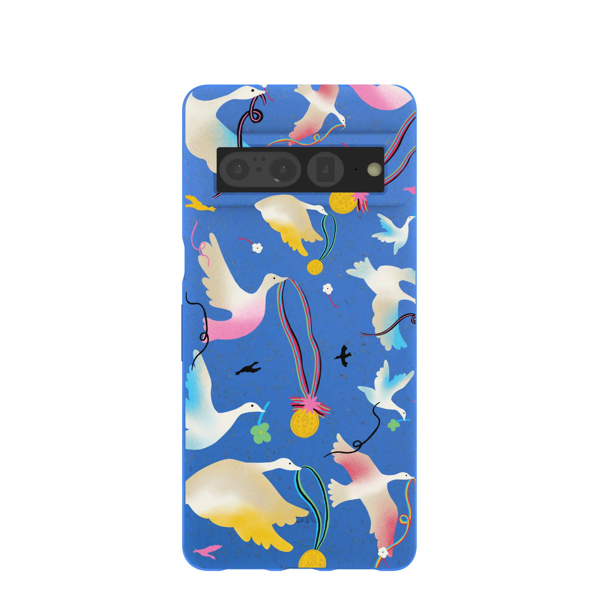 Electric Blue Calm Ascent Google Pixel 7 Pro Case
