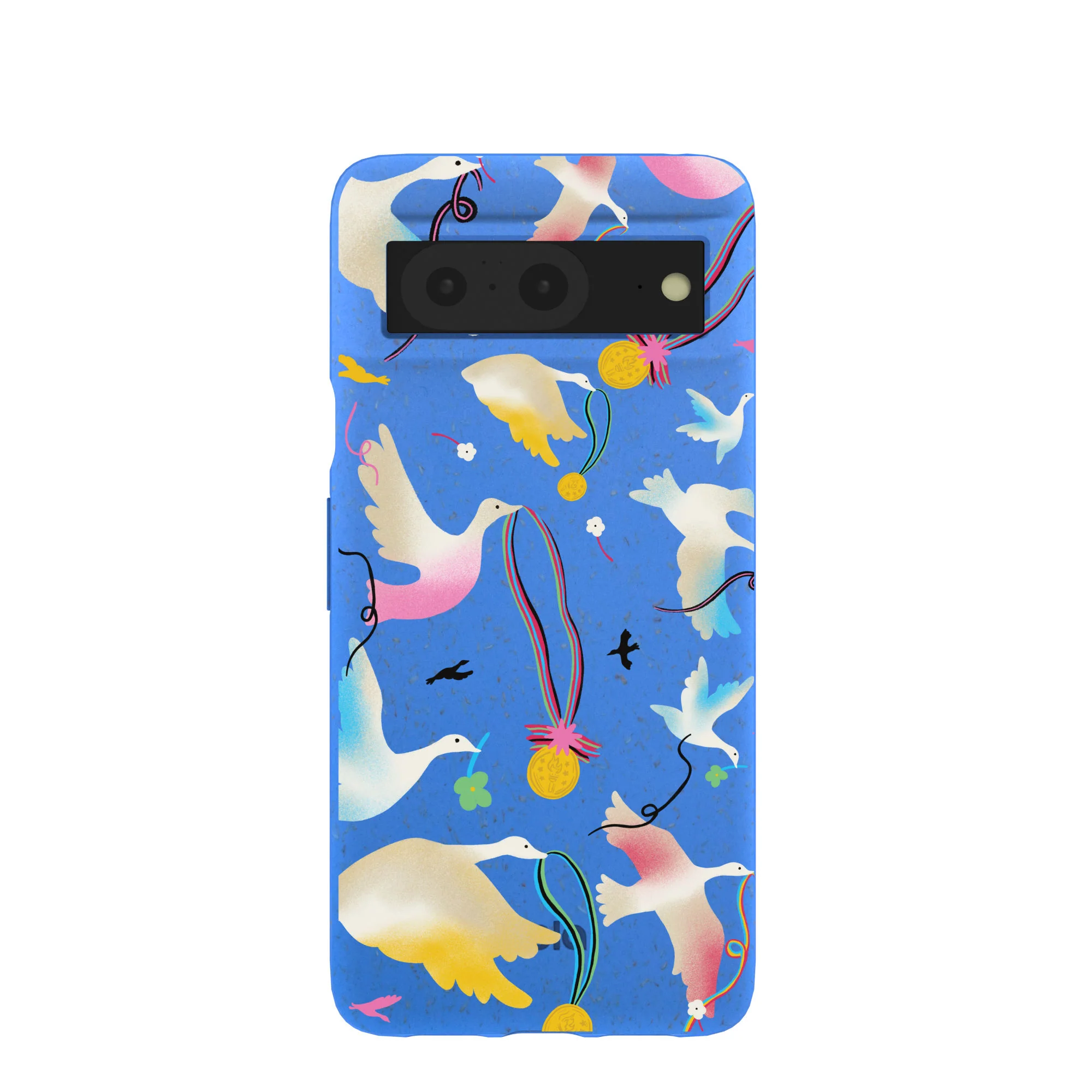 Electric Blue Calm Ascent Google Pixel 8 Case