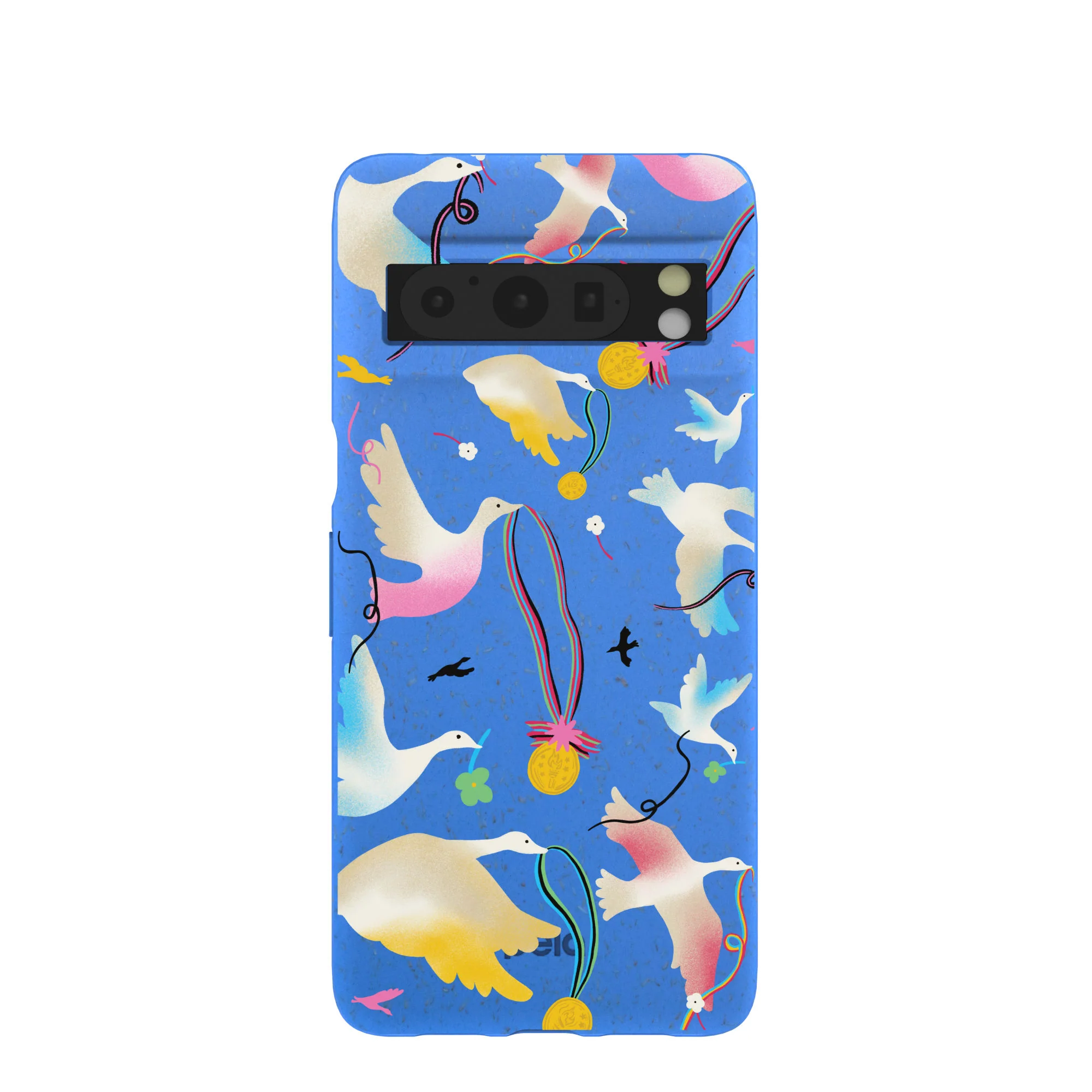 Electric Blue Calm Ascent Google Pixel 8 Pro Case