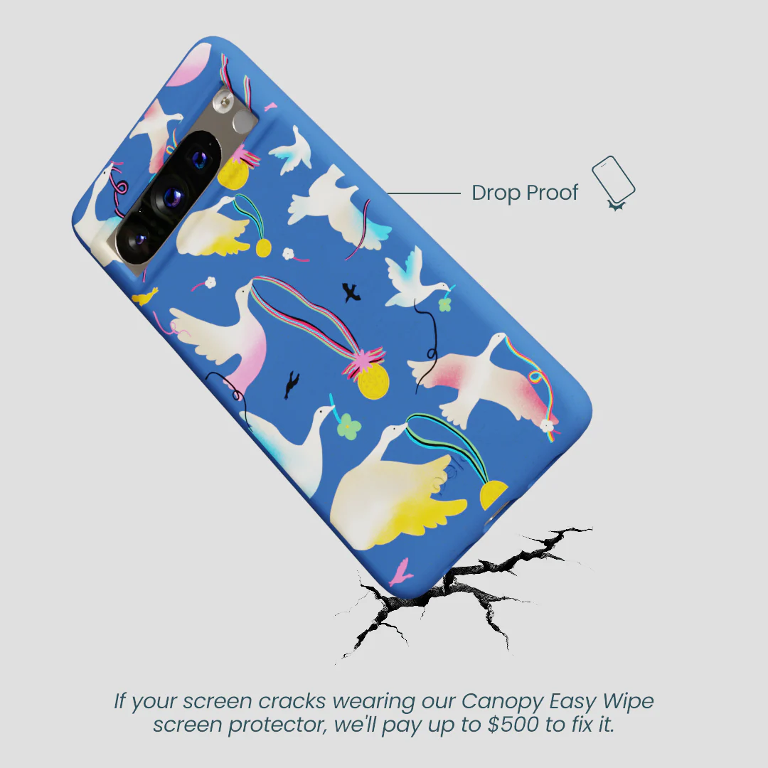 Electric Blue Calm Ascent Google Pixel 8 Pro Case - Image 4