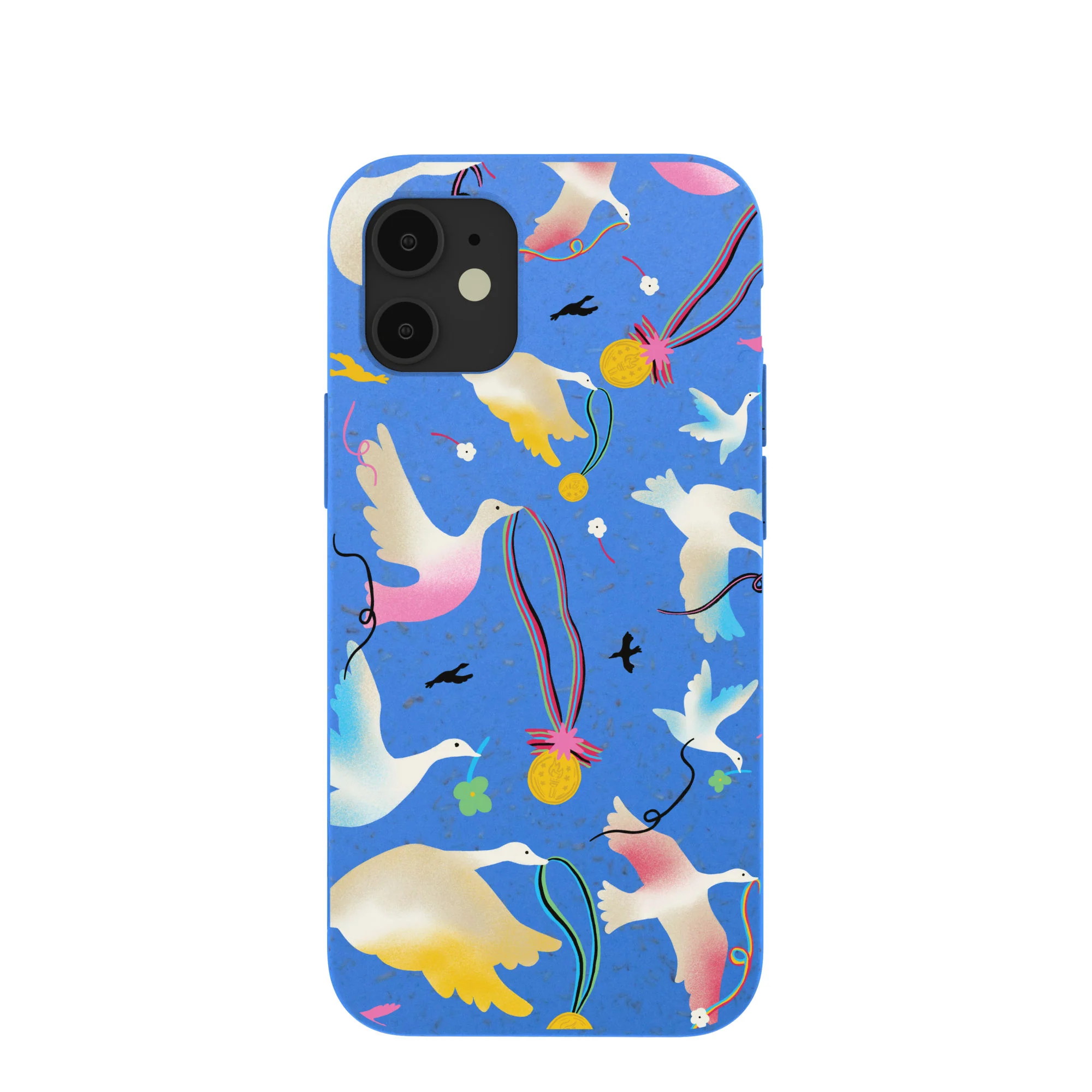 Electric Blue Calm Ascent iPhone 12 Mini Case