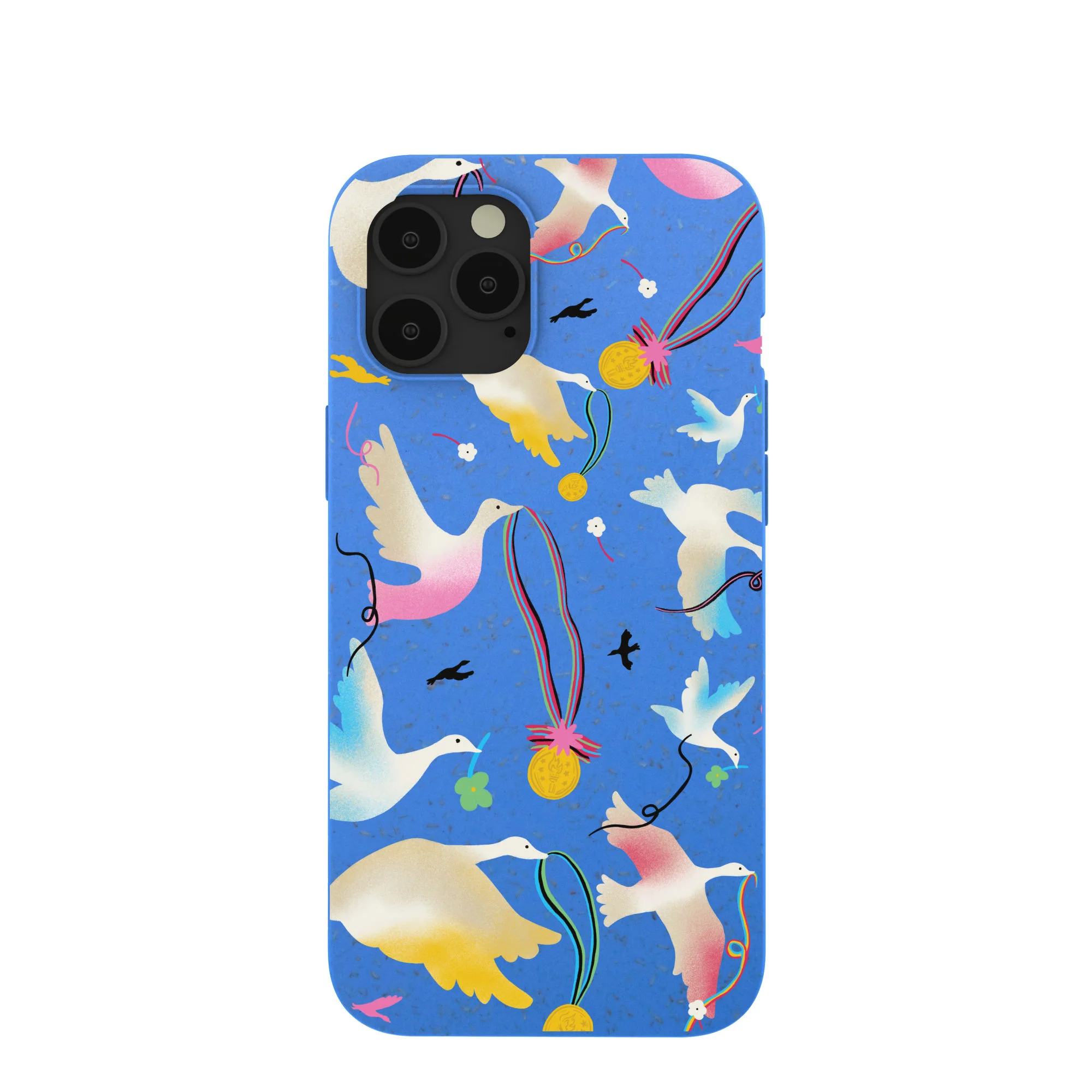 Electric Blue Calm Ascent iPhone 12 Pro Max Case