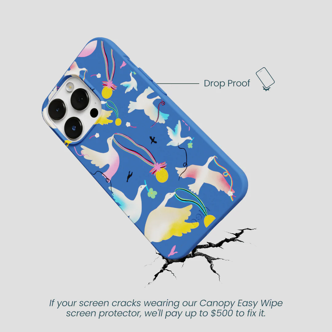 Electric Blue Calm Ascent iPhone 13 Pro Case - Image 5