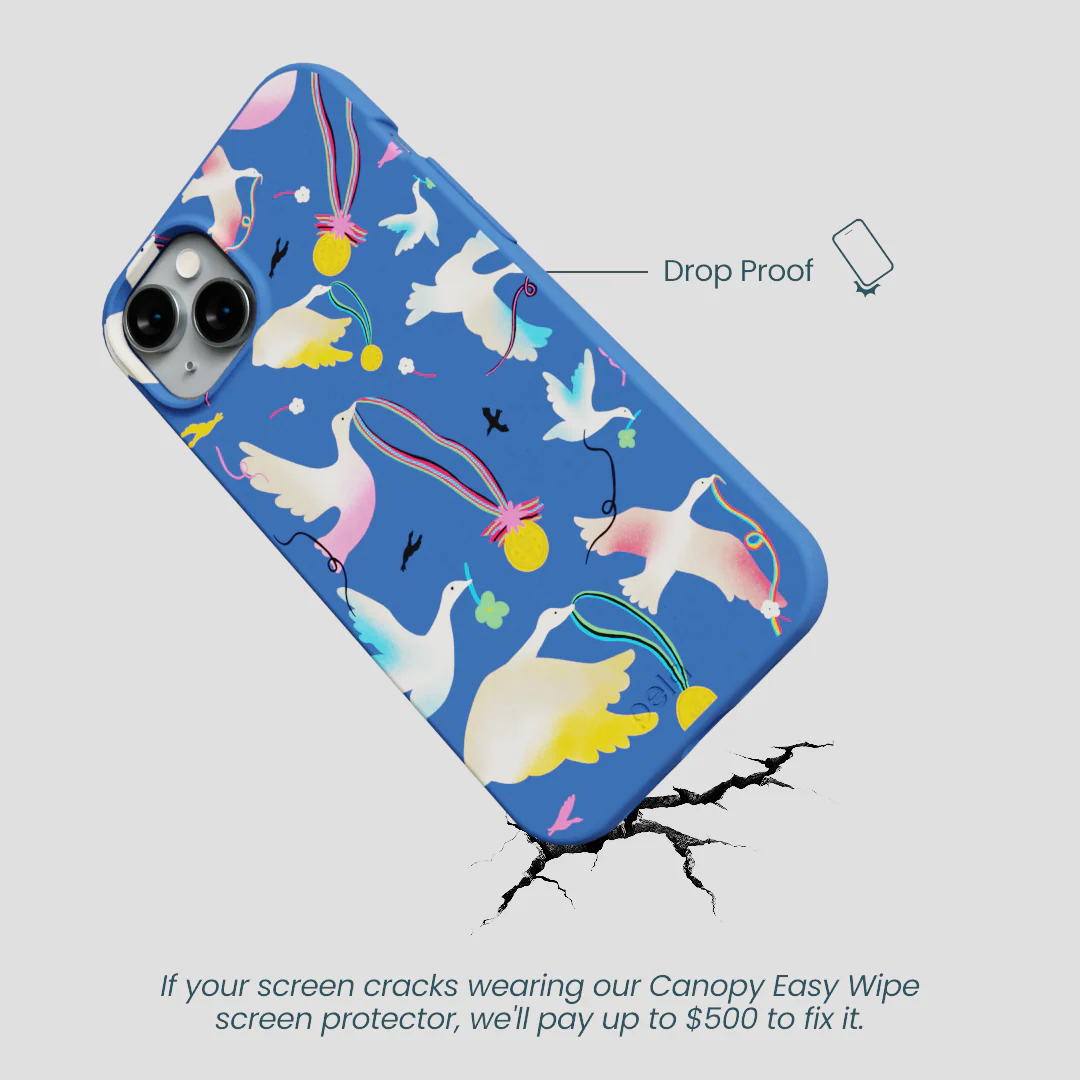 Electric Blue Calm Ascent iPhone 14 Plus Case - Image 5