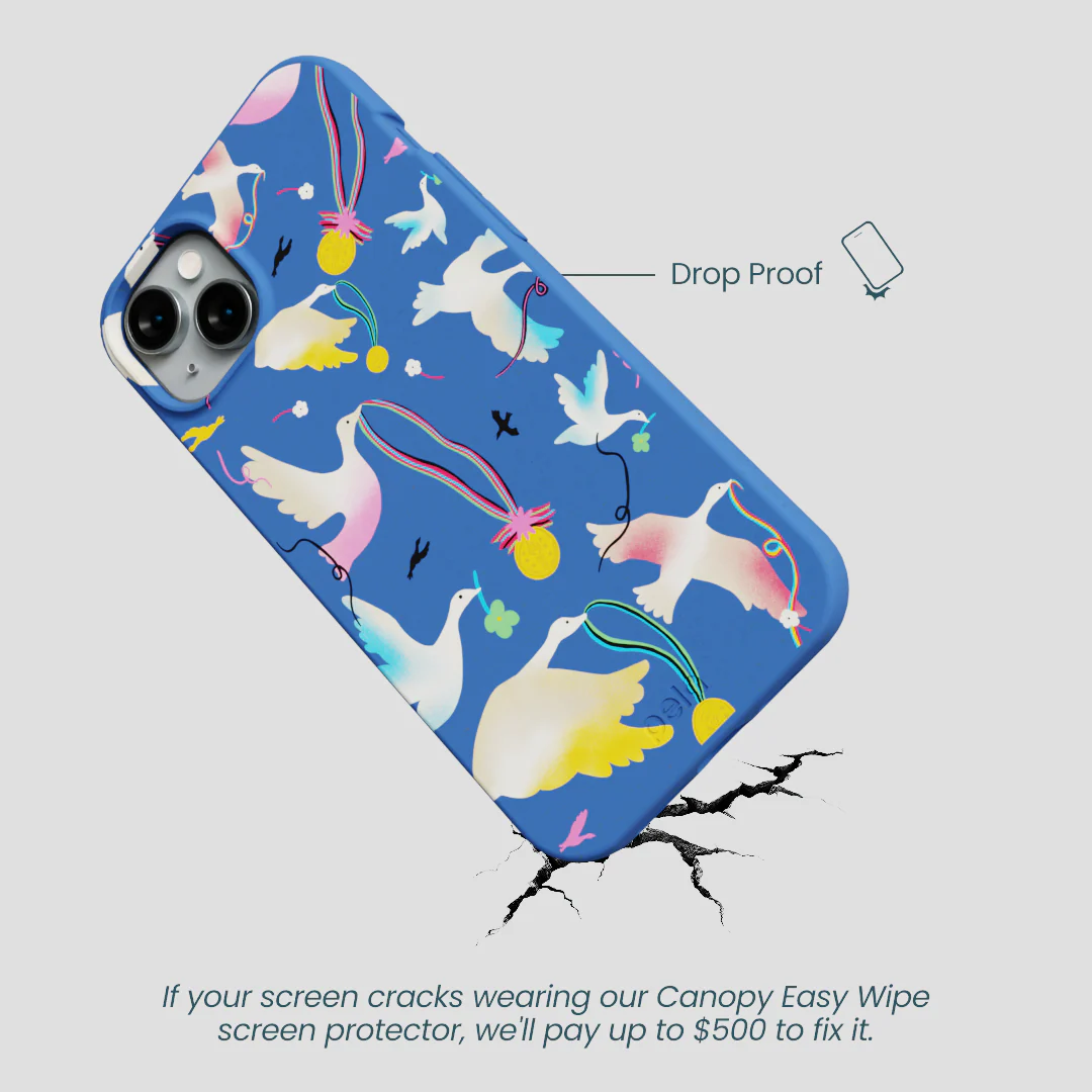 Electric Blue Calm Ascent iPhone 15 Plus Case - Image 5