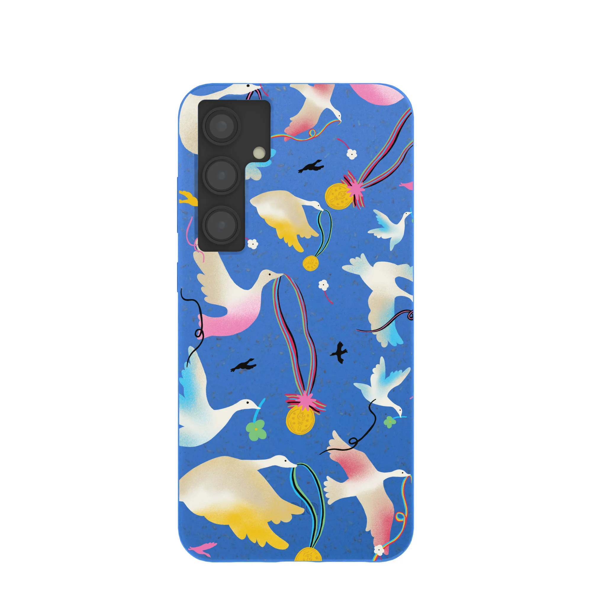Electric Blue Calm Ascent Samsung Galaxy S24+(Plus) Case