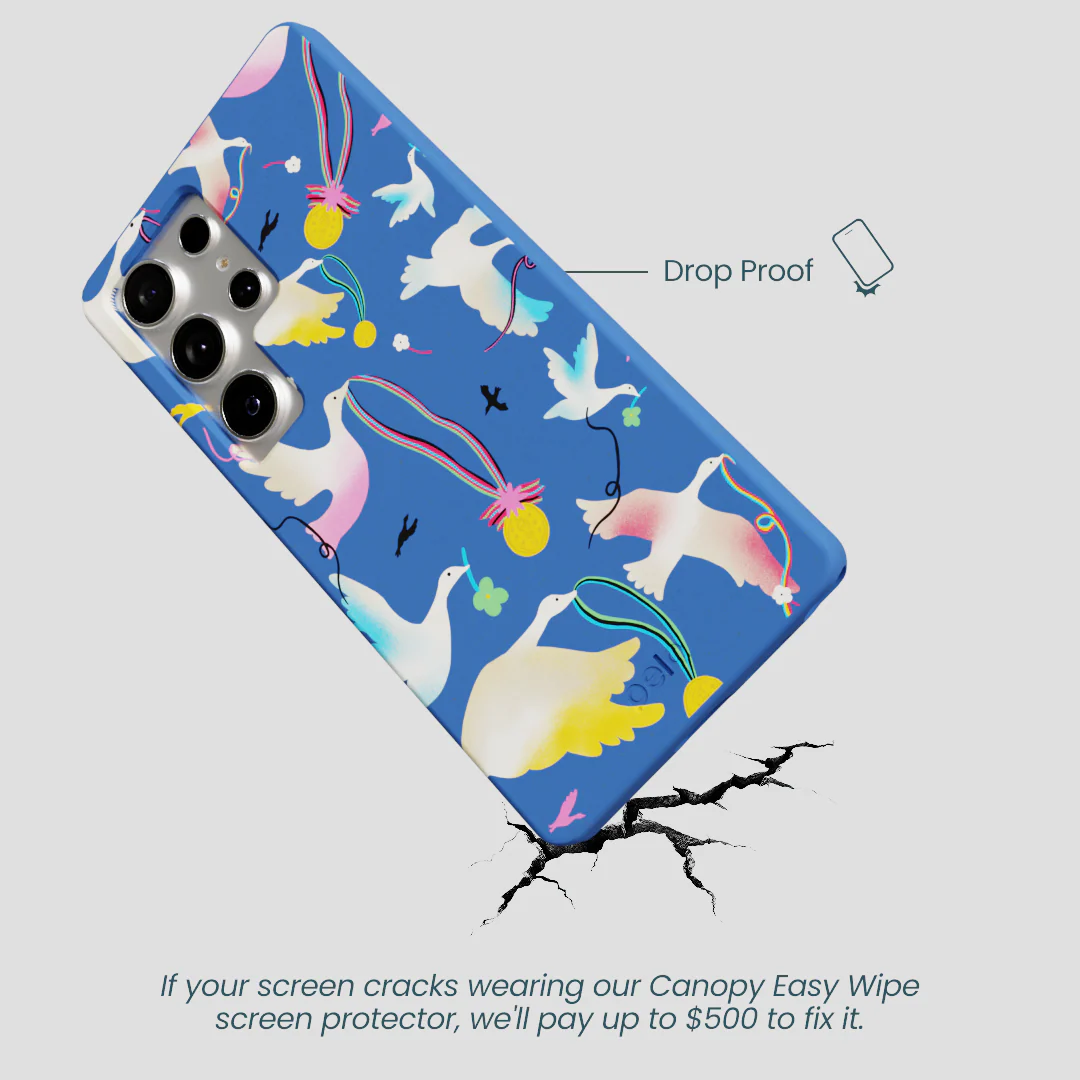 Electric Blue Calm Ascent Samsung Galaxy S25 Ultra Case - Image 5