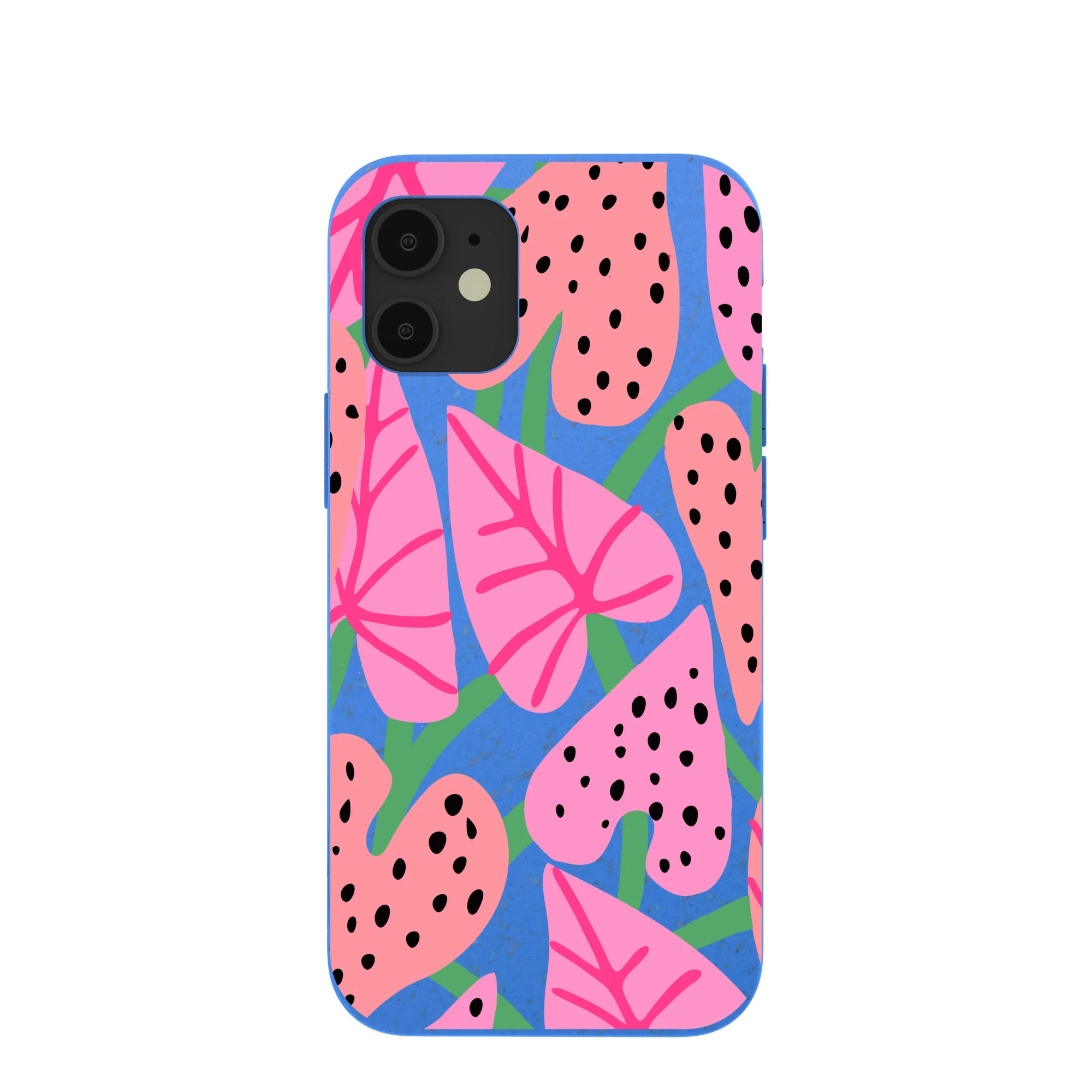 Electric Blue Candy Bloom iPhone 12 Mini Case