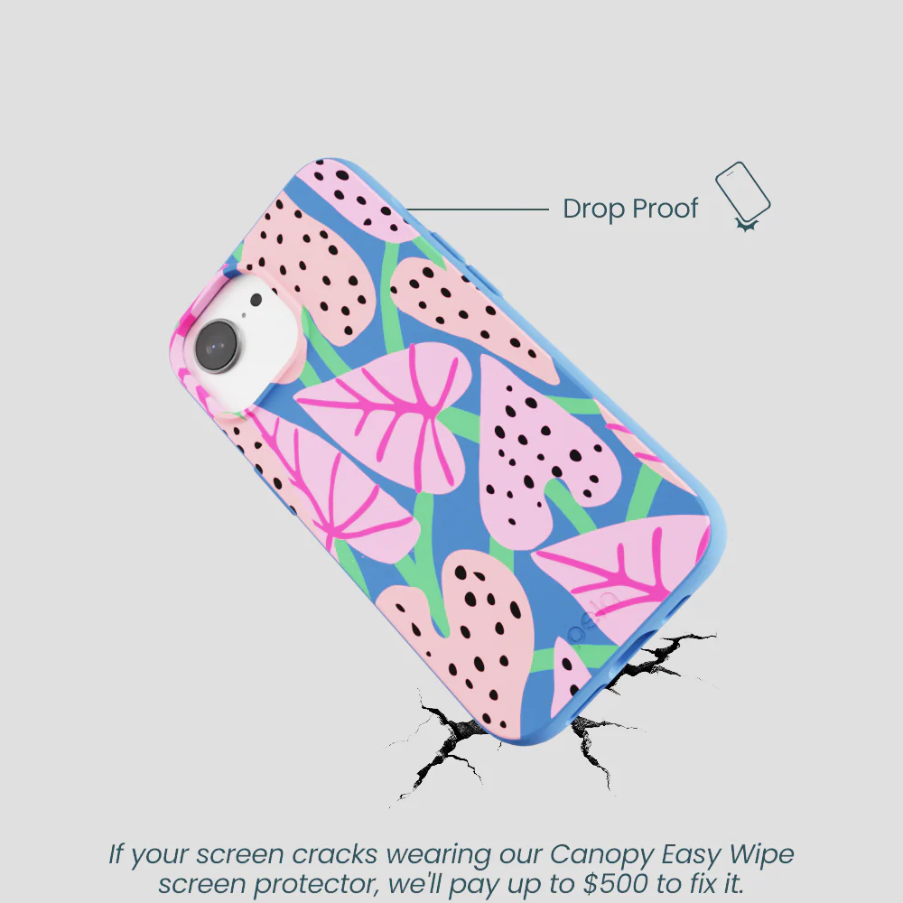 Electric Blue Candy Bloom iPhone 16e/17e Case - Image 5