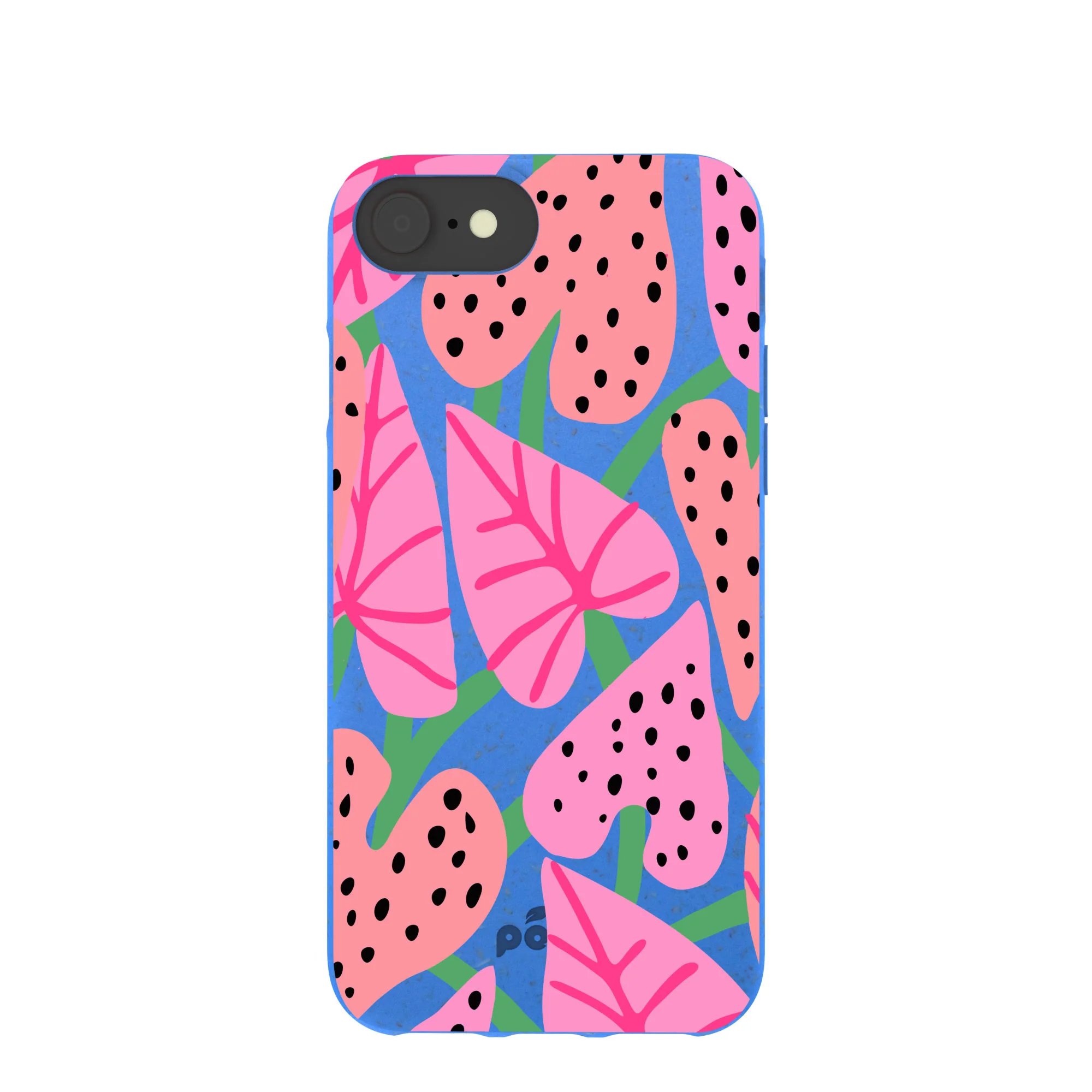Electric Blue Candy Bloom iPhone 6/6s/7/8/SE Case