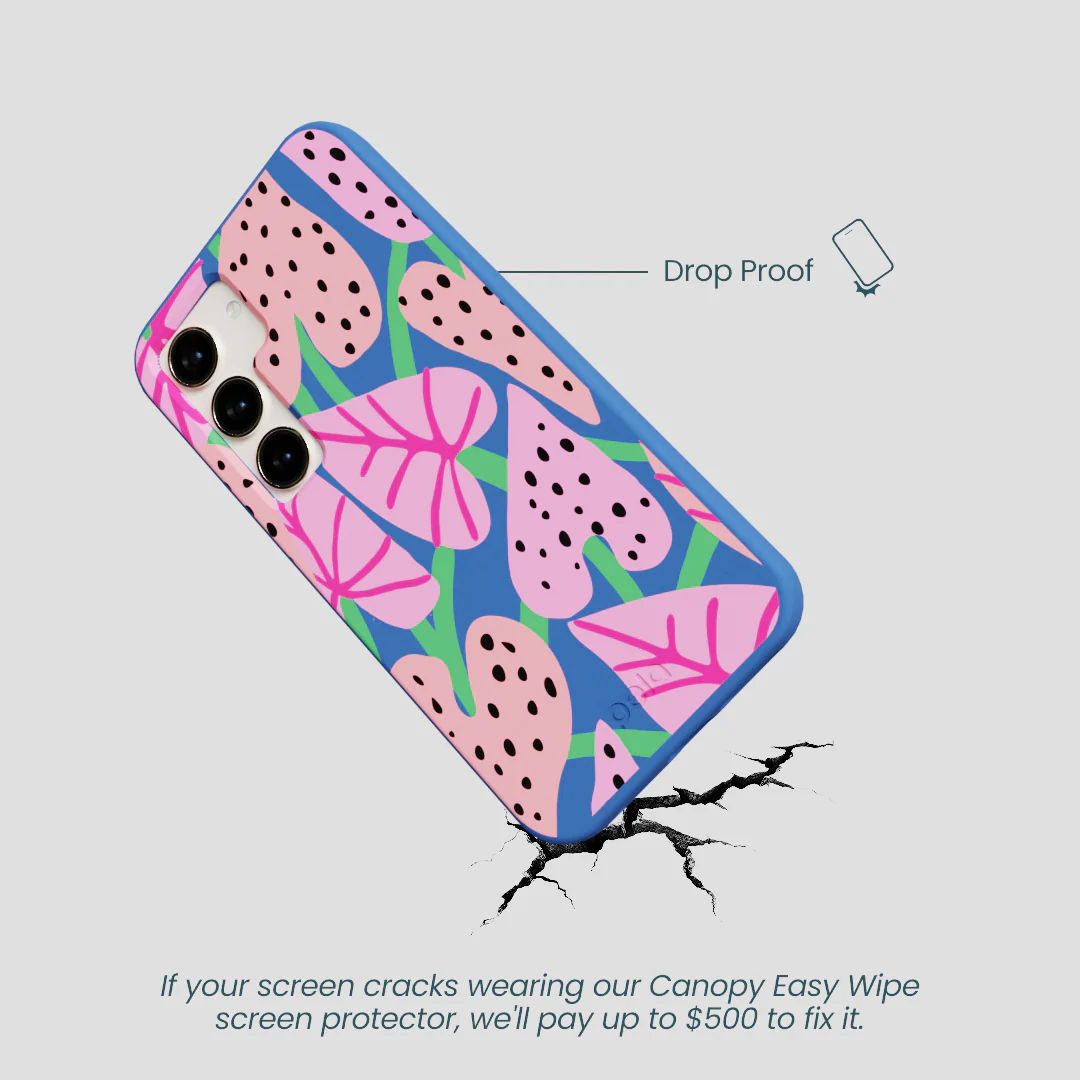 Electric Blue Candy Bloom Samsung Galaxy S23 Case - Image 5