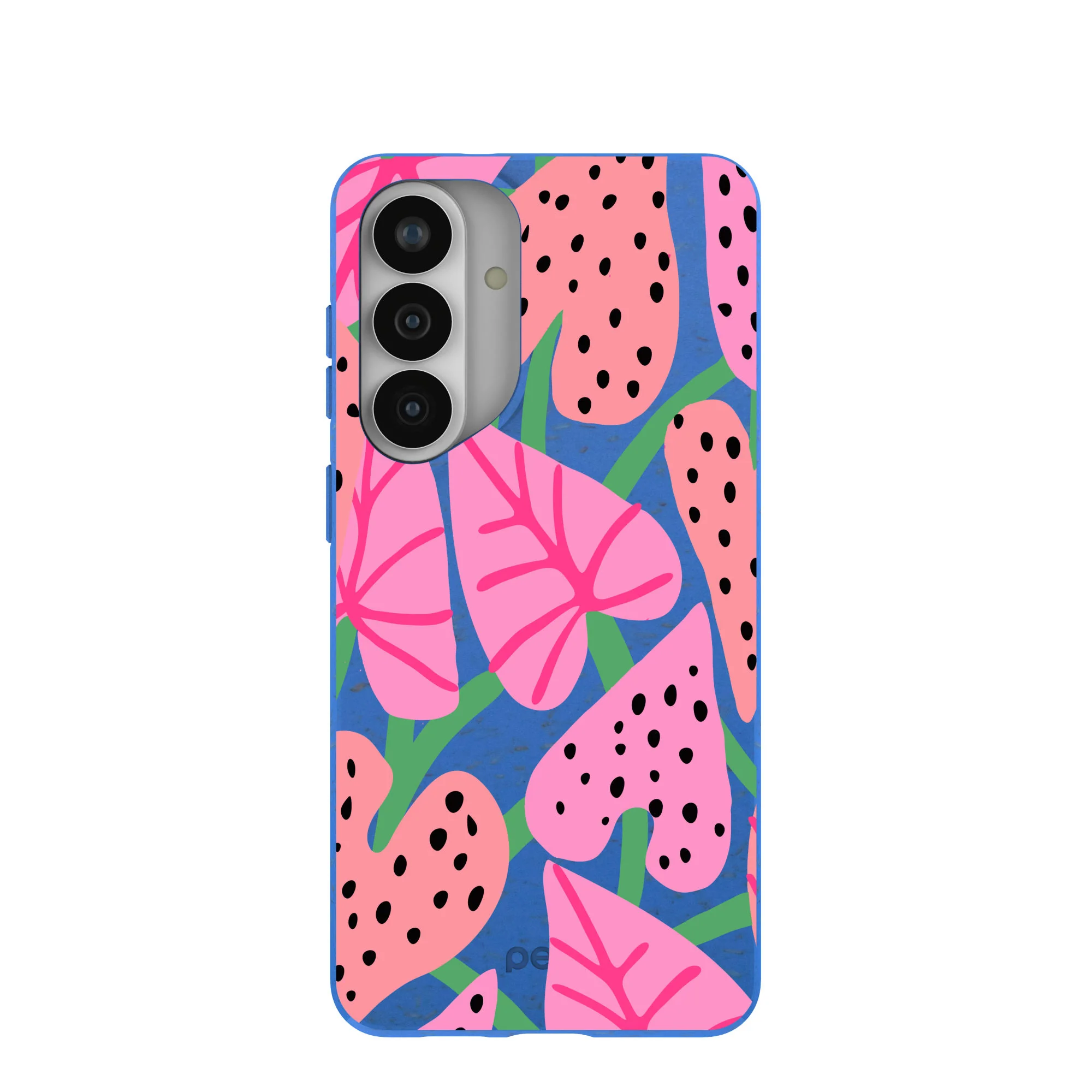 Electric Blue Candy Bloom Samsung Galaxy S26+(Plus) Case