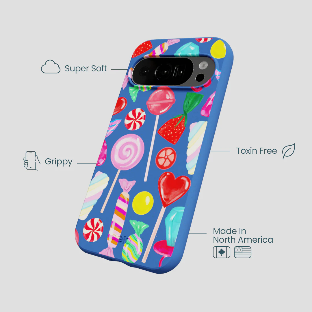 Electric Blue Candy Shop Google Pixel 10/10 Pro Case - Image 4