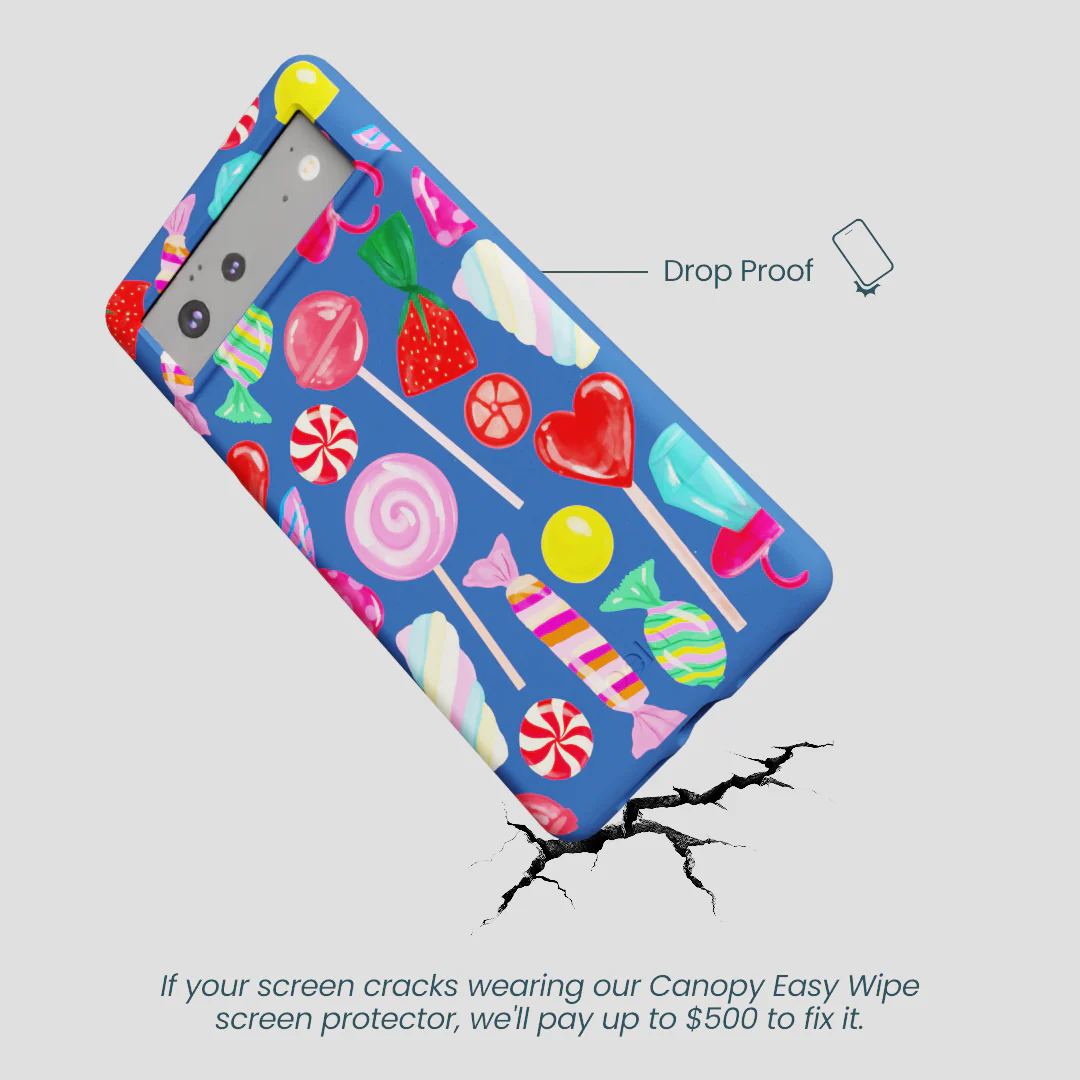 Electric Blue Candy Shop Google Pixel 6 Case - Image 5