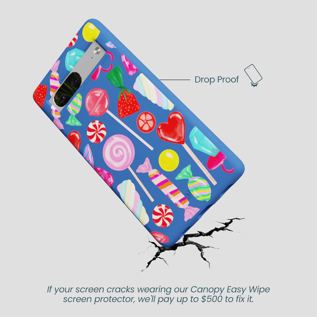 Electric Blue Candy Shop Google Pixel 7 Case - Image 5