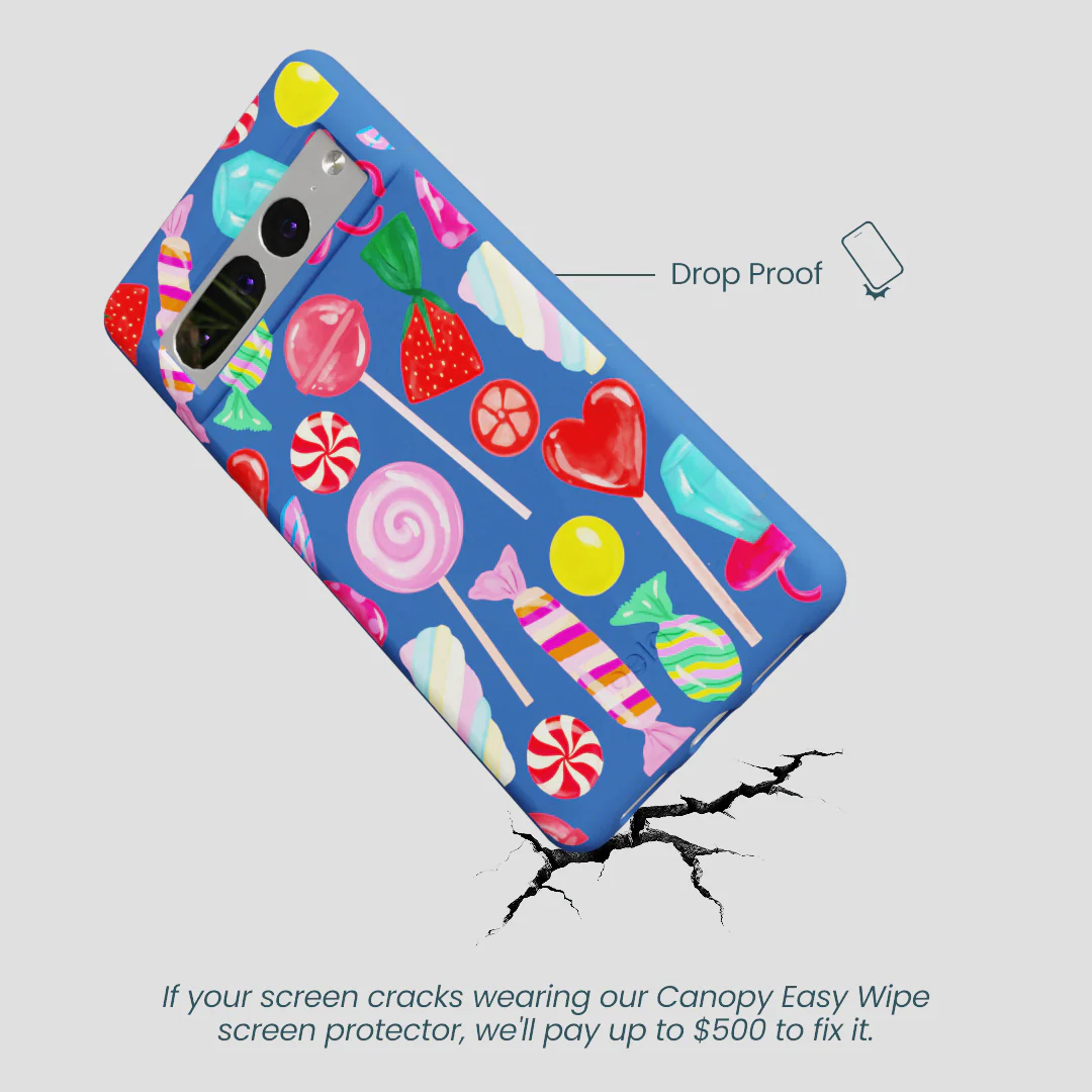 Electric Blue Candy Shop Google Pixel 7 Pro Case - Image 5