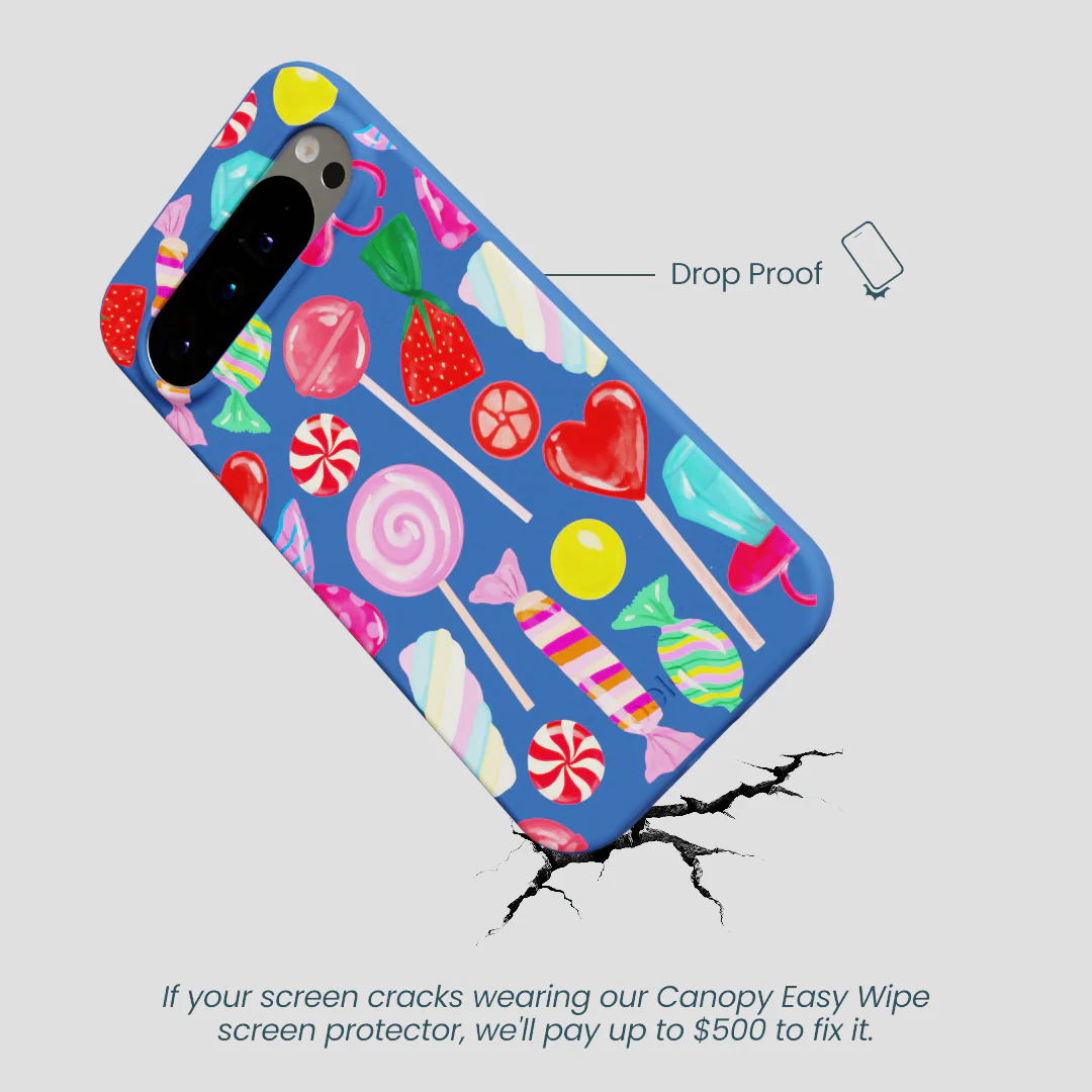 Electric Blue Candy Shop Google Pixel 9 Pro XL Case - Image 5