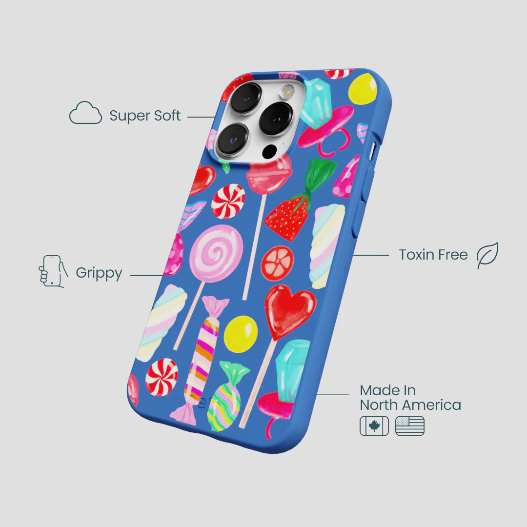 Electric Blue Candy Shop iPhone 13 Pro Case - Image 4