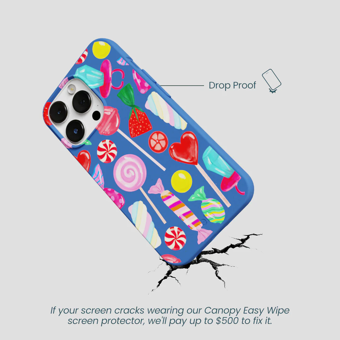 Electric Blue Candy Shop iPhone 13 Pro Case - Image 5