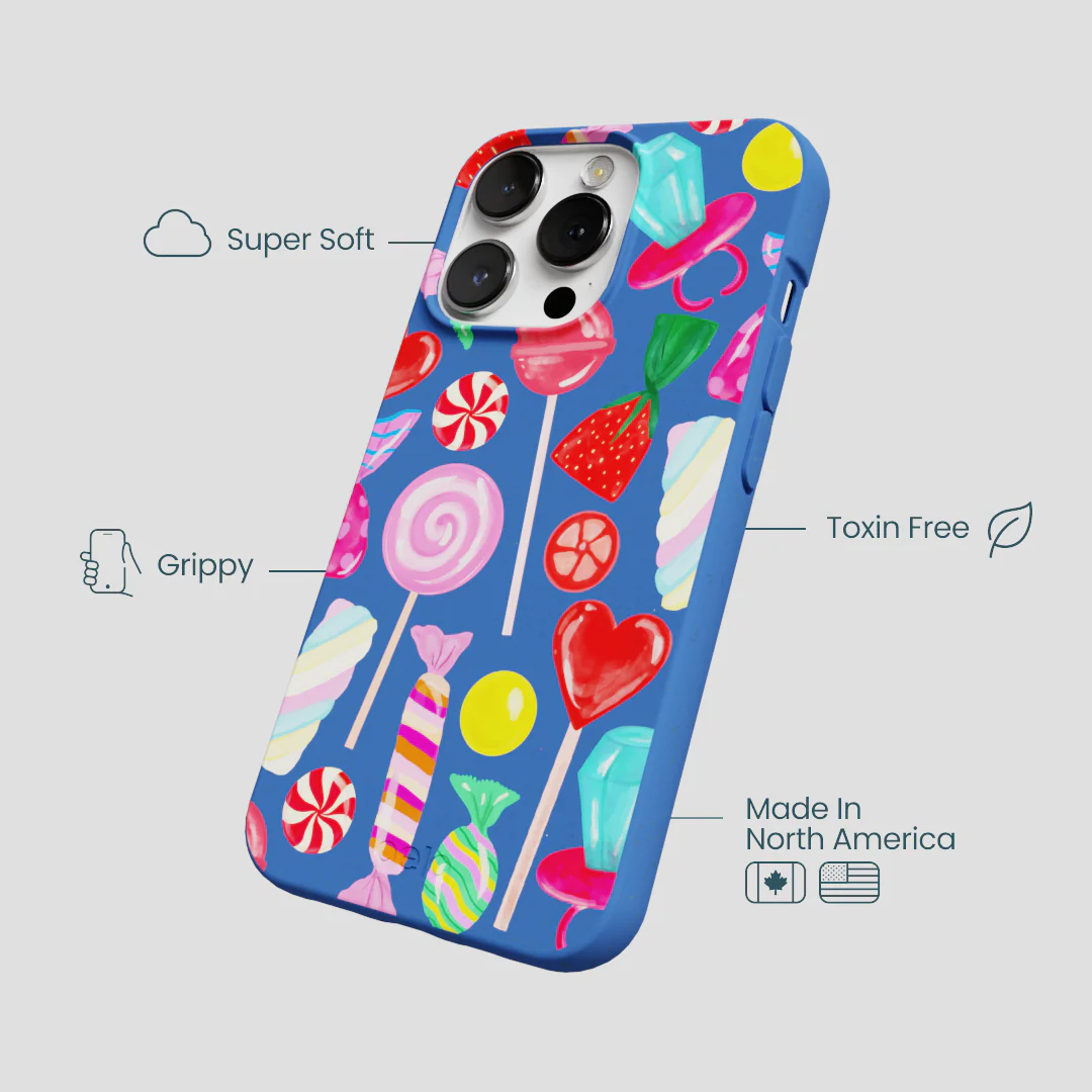 Electric Blue Candy Shop iPhone 13 Pro Max Case - Image 4