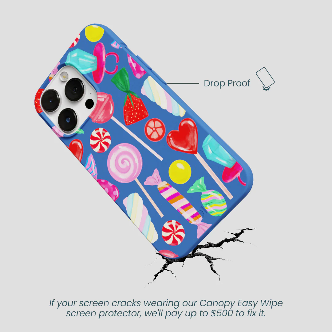 Electric Blue Candy Shop iPhone 13 Pro Max Case - Image 5