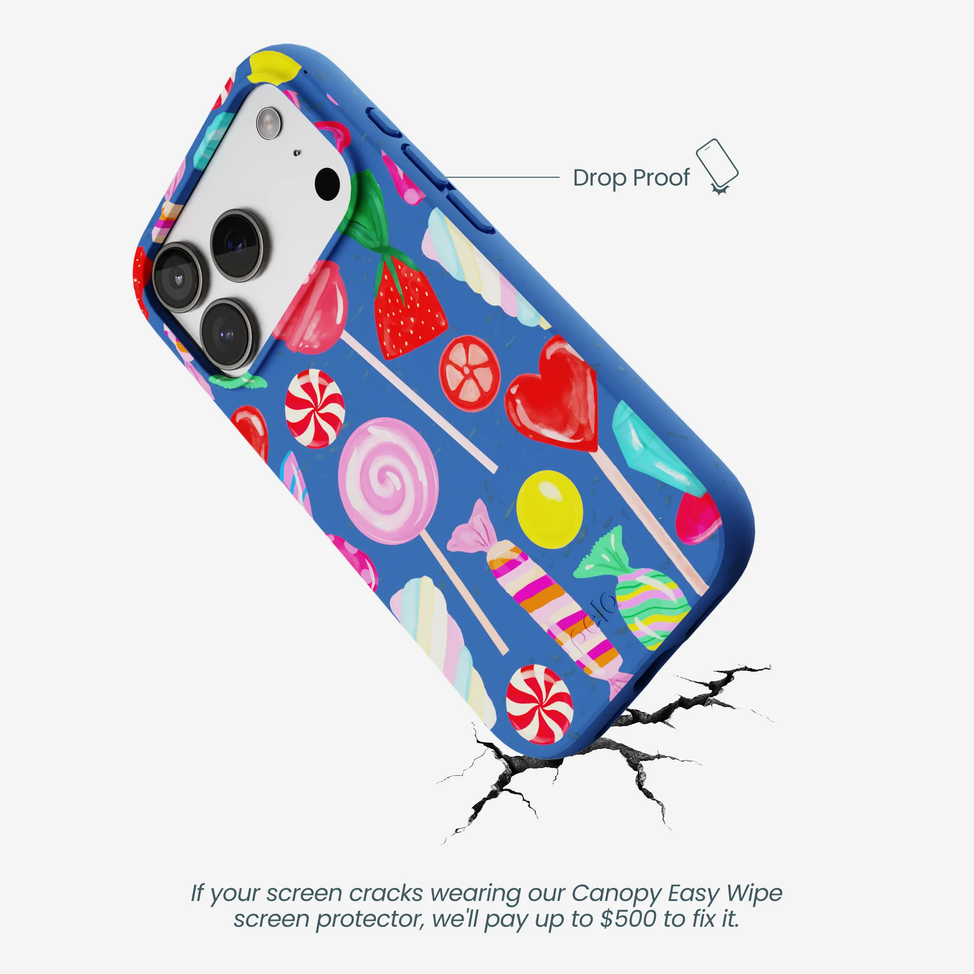 Electric Blue Candy Shop iPhone 17 Pro Case - Image 5