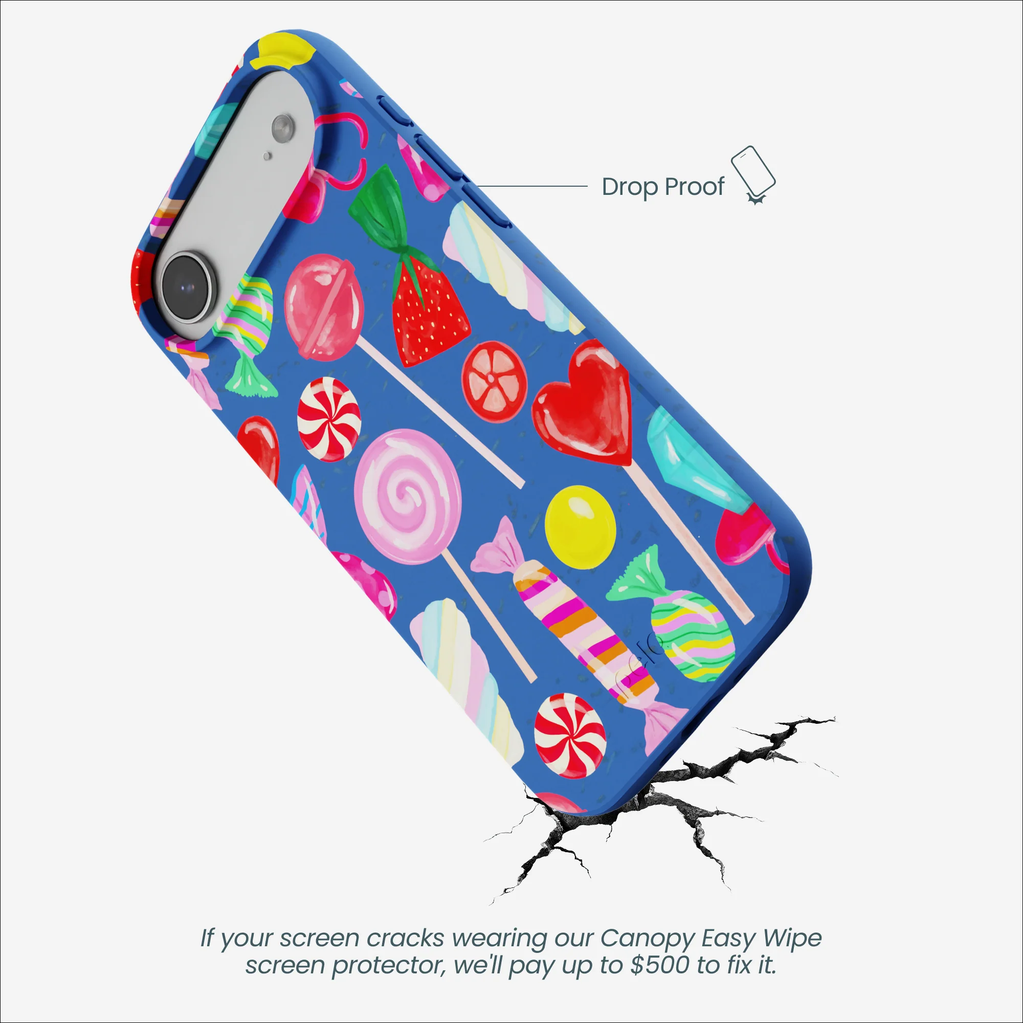 Electric Blue Candy Shop iPhone Air Case - Image 5