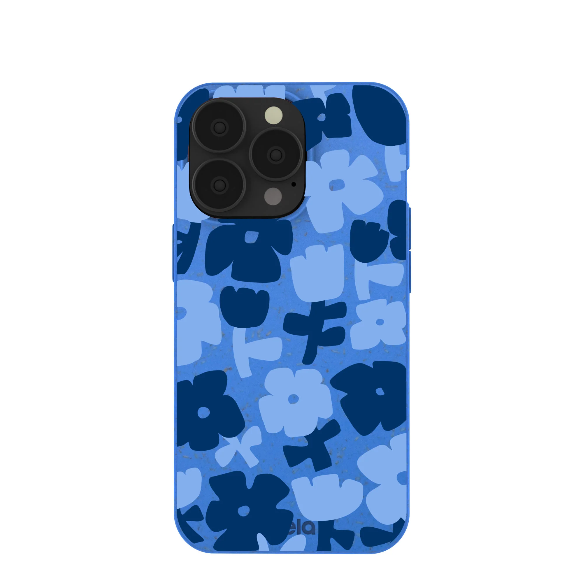 Electric Blue Daydream Blooms iPhone 13 Pro Case