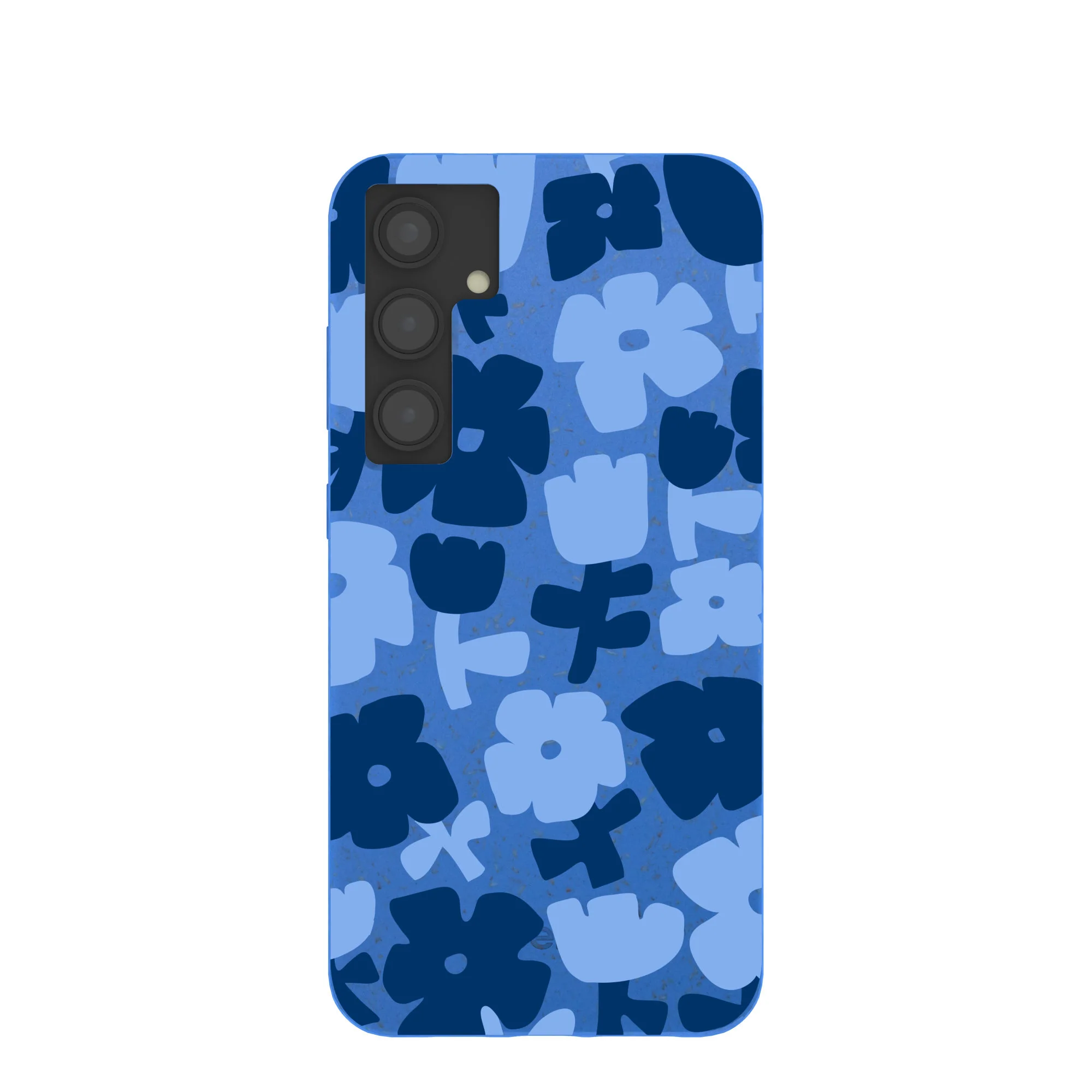Electric Blue Daydream Blooms Samsung Galaxy S24+(Plus) Case