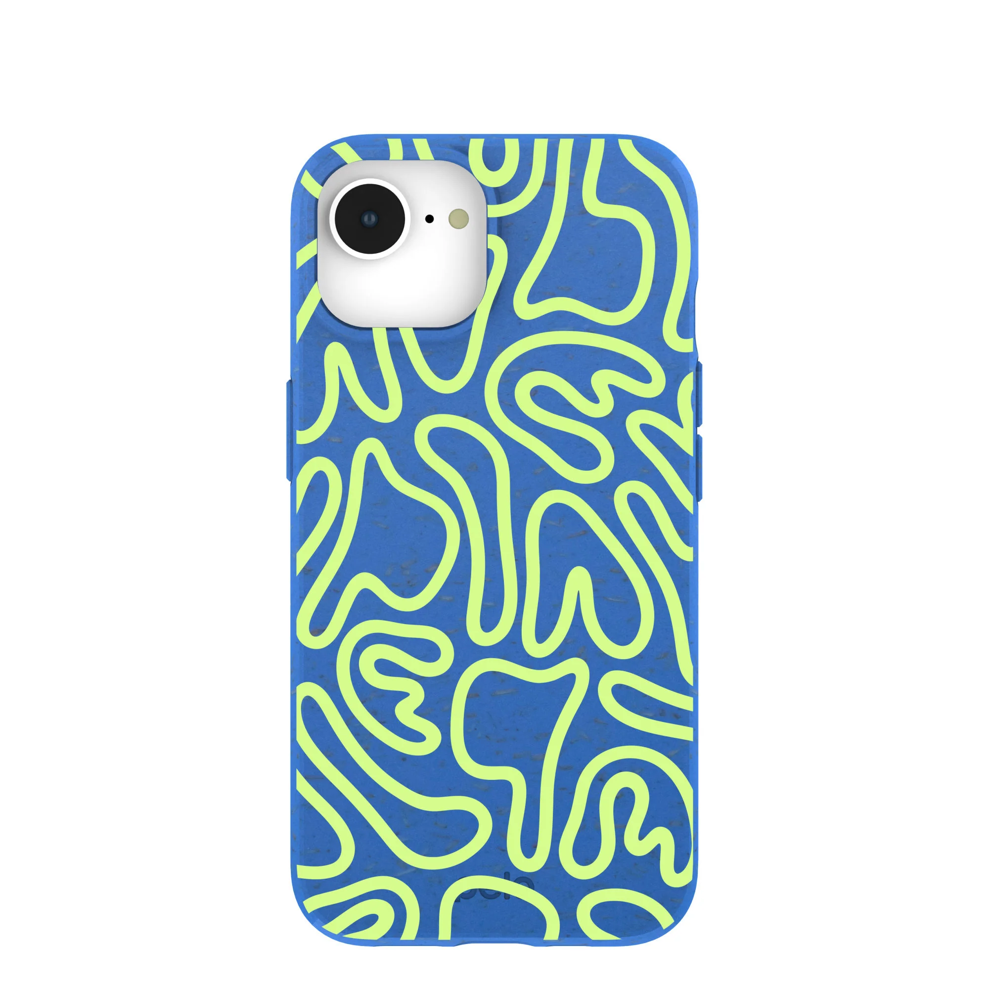 Electric Blue Dizzy Dreams iPhone 16e/17e Case