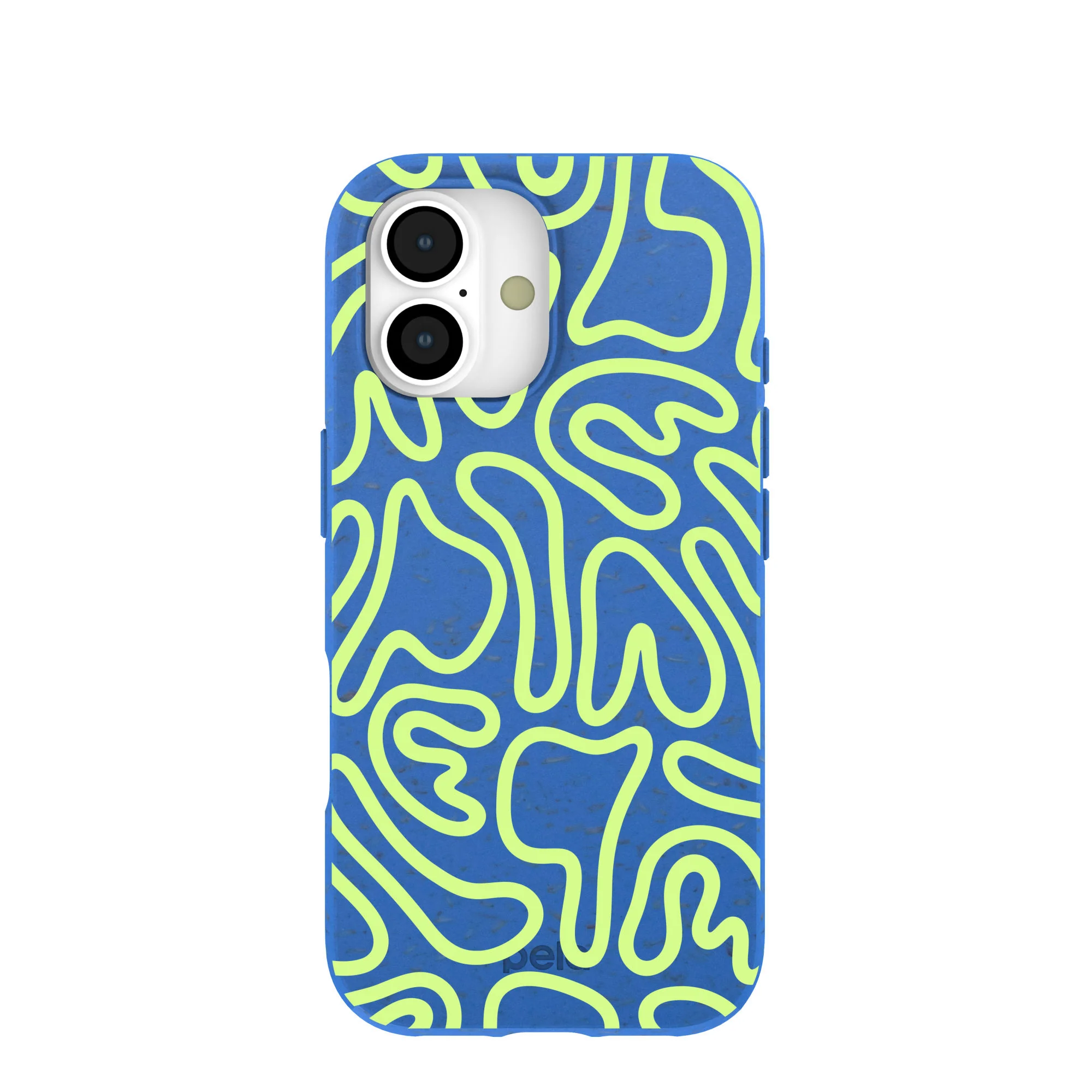 Electric Blue Dizzy Dreams iPhone 17 Case